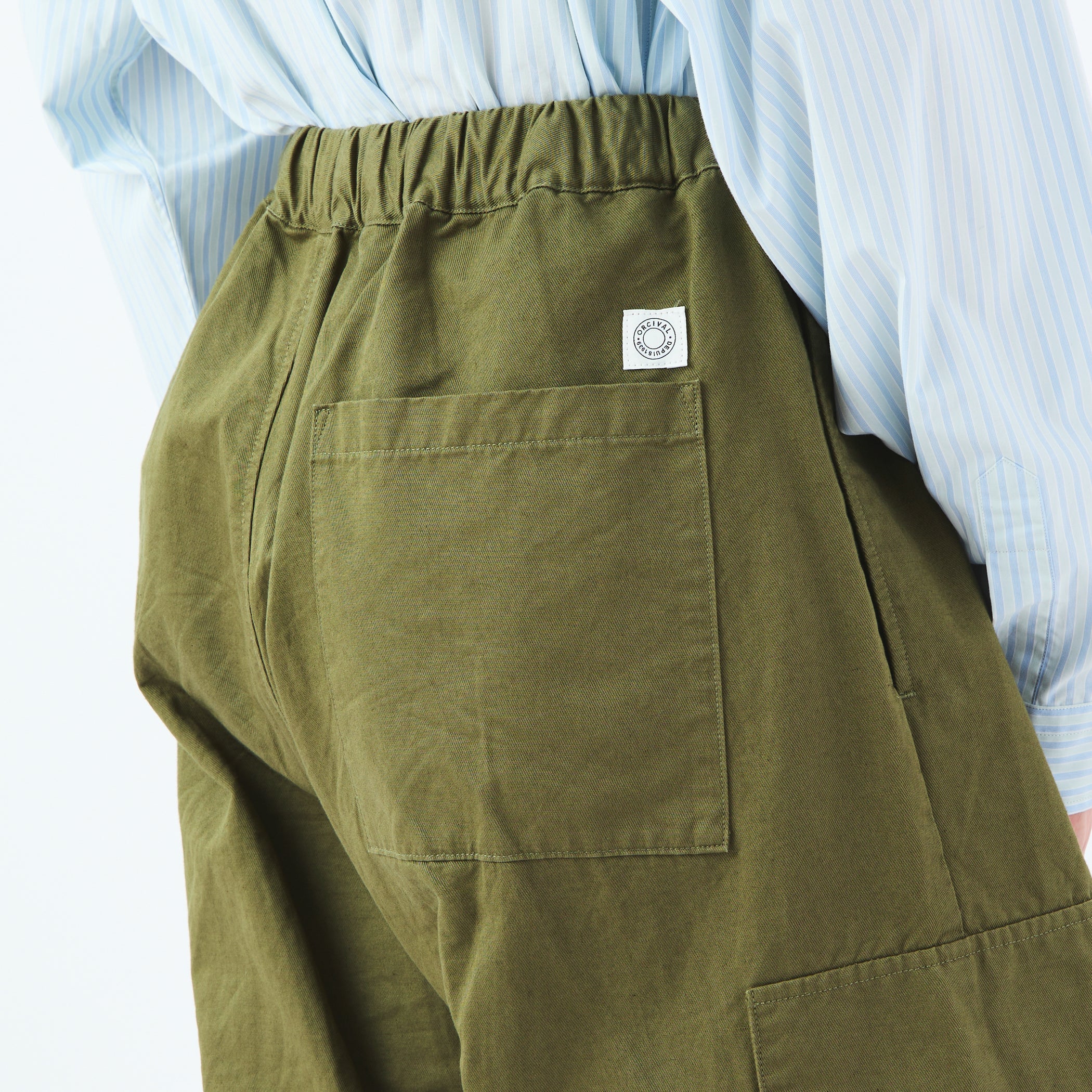 Cotton Linen Easy Cargo Pants