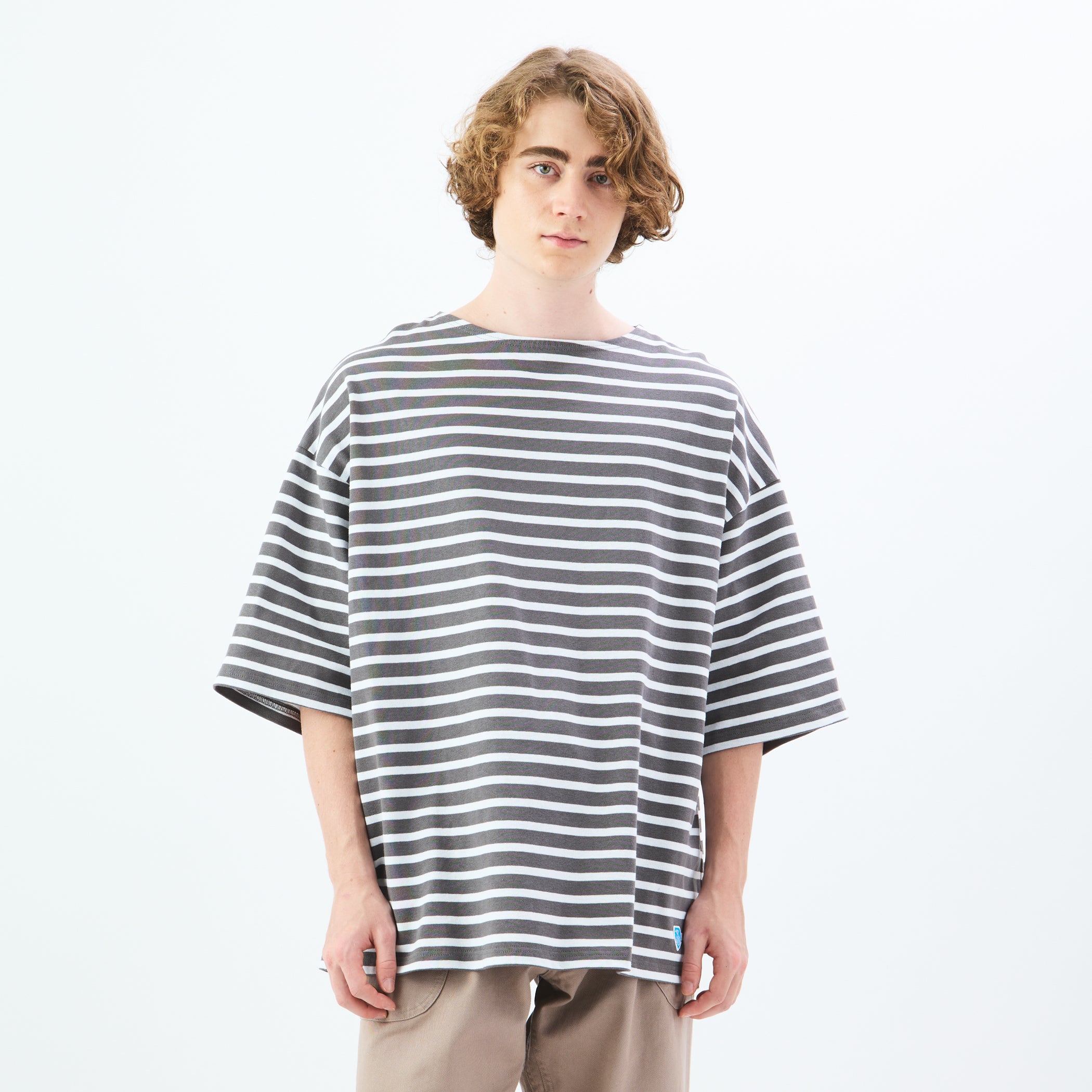 Men's Cotton Lourd Half Sleeve Pullover