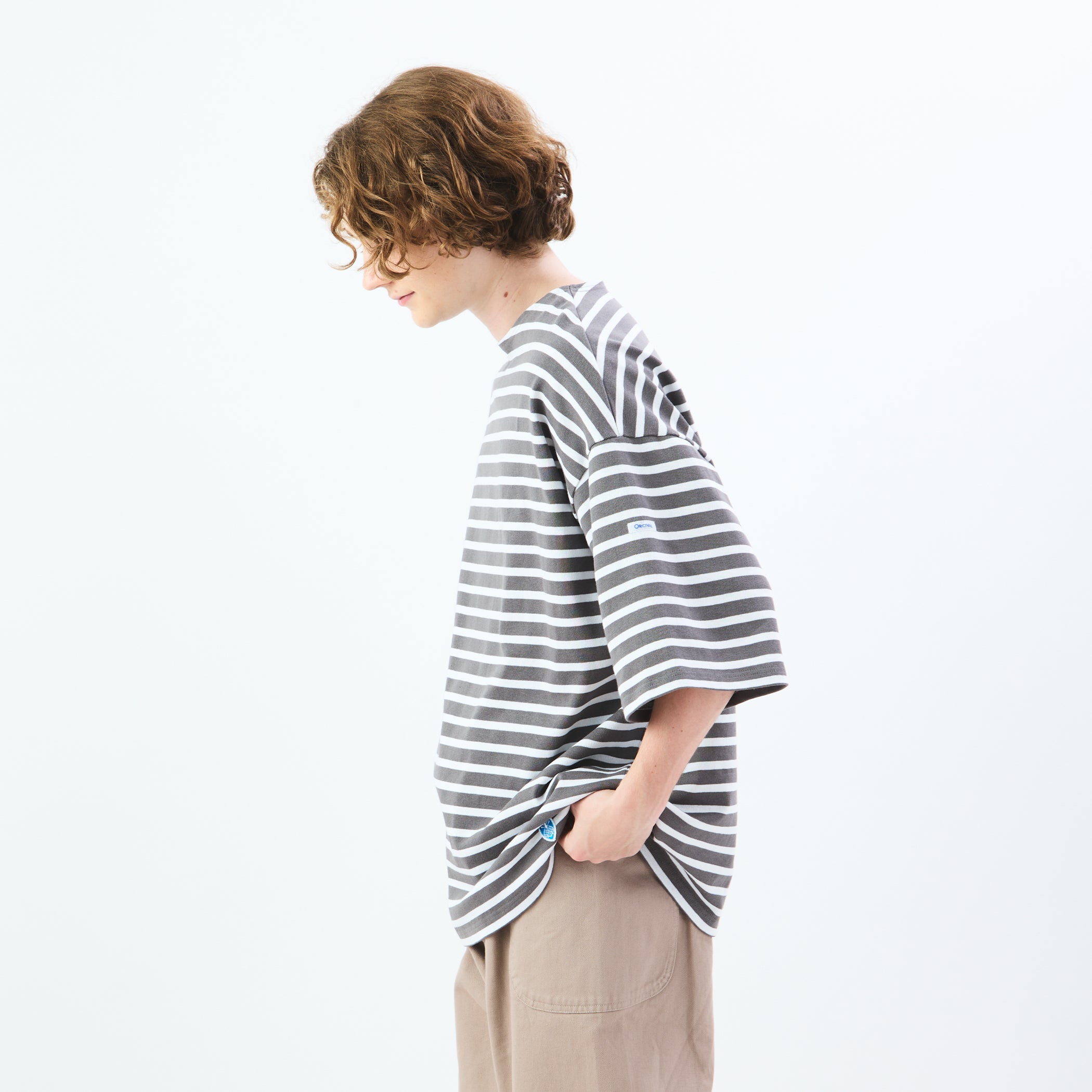 Men's Cotton Lourd Half Sleeve Pullover
