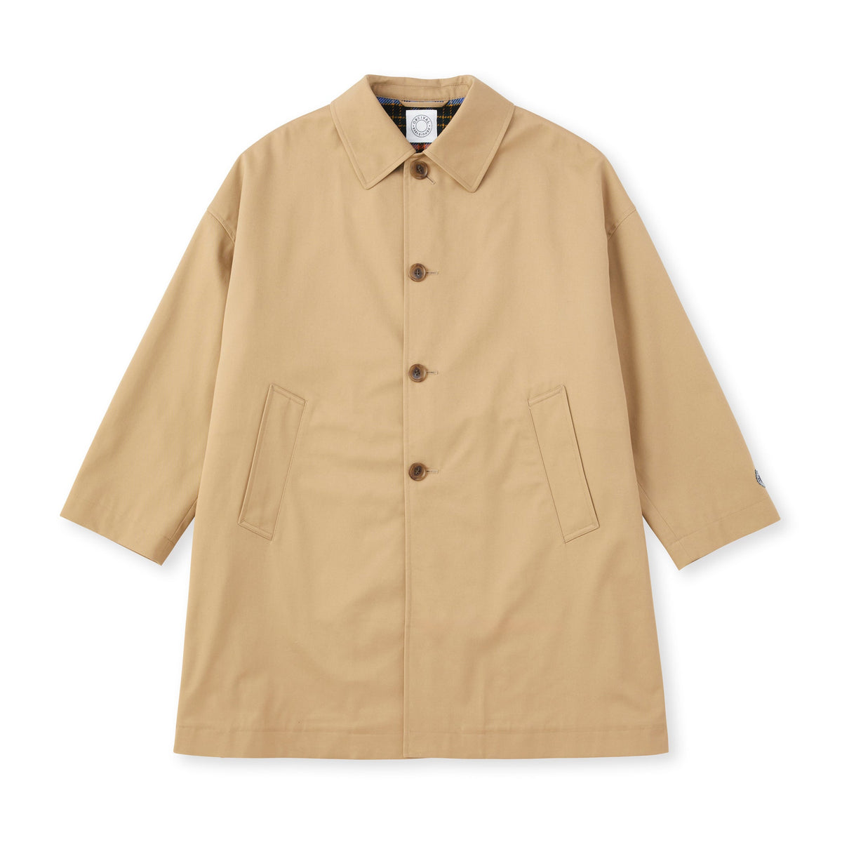 68200円 kolor となりあっ Punching Gabardine Coat