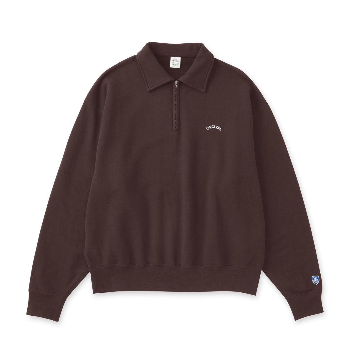 Men's Light French Terry Half Zip Sweat