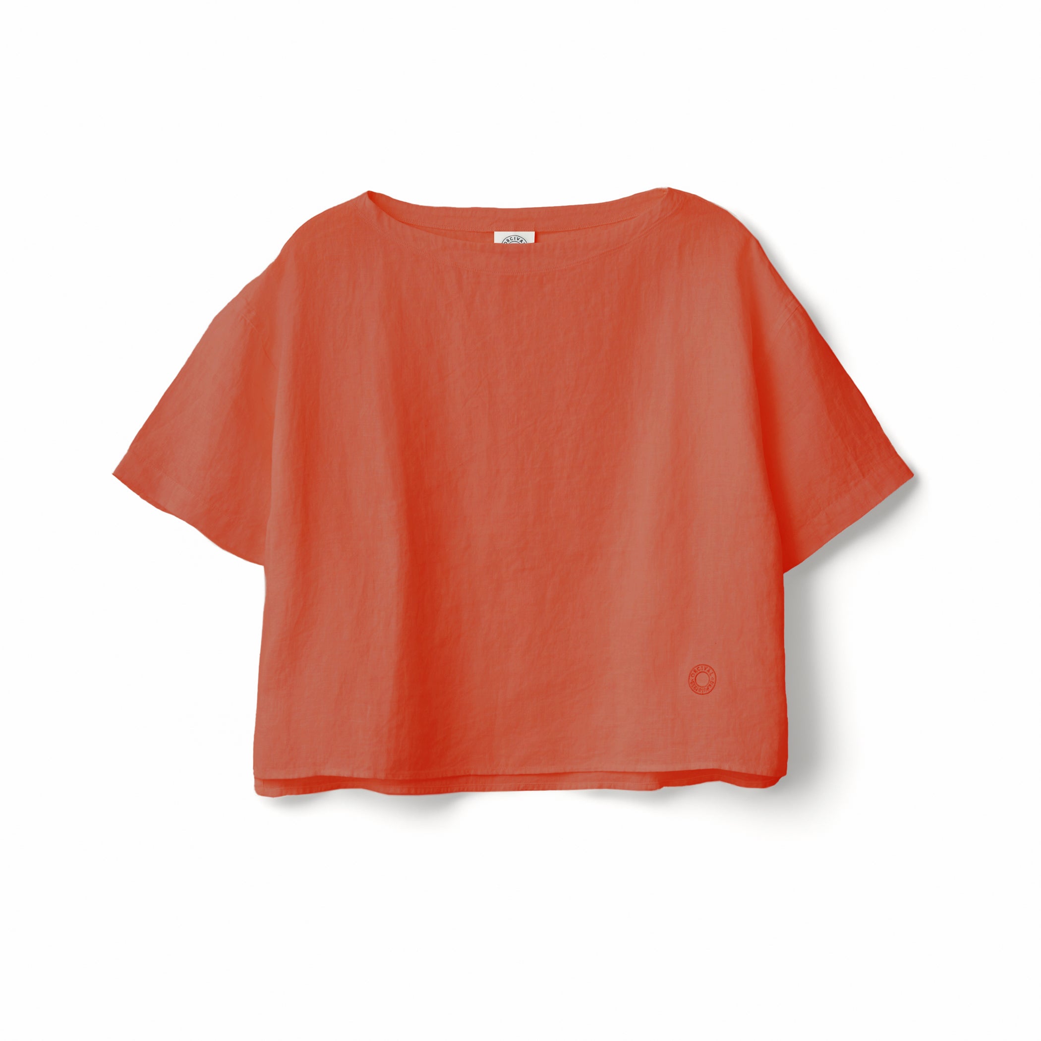 Women's Linen Boat Neck Pullover