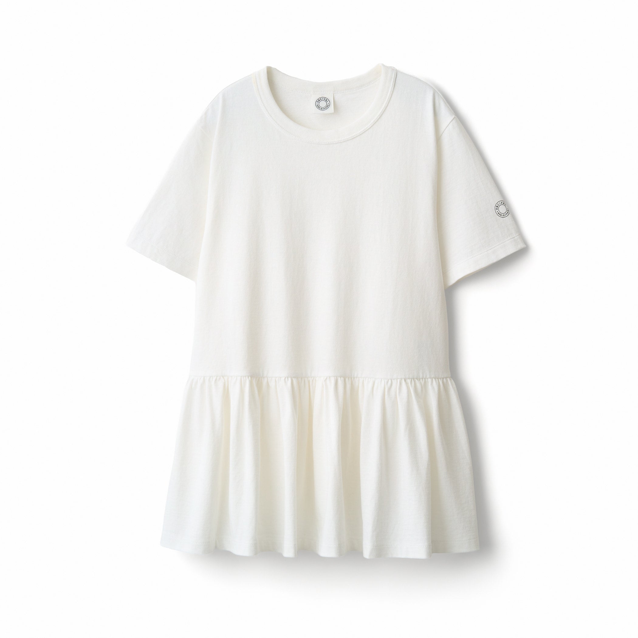Women's Open End Jersey Gathered Short Sleeve Pullover