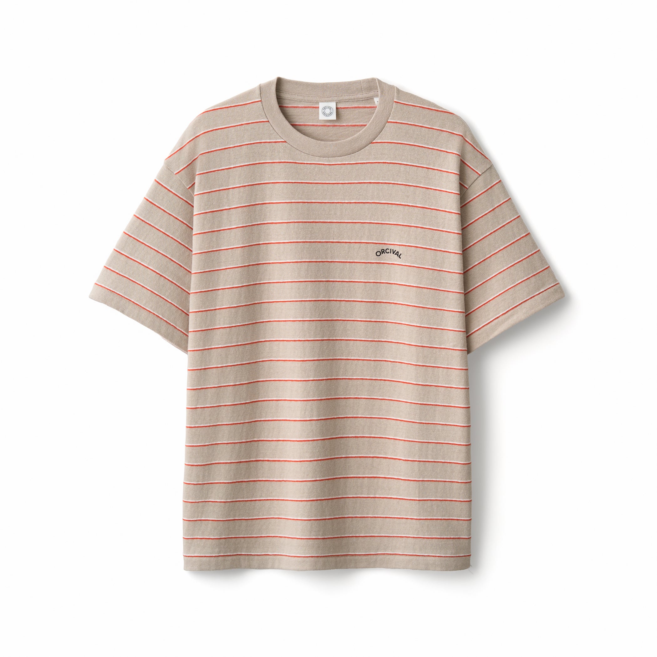 Men's Uneven Jersey Embroidery Short Sleeve T-shirt