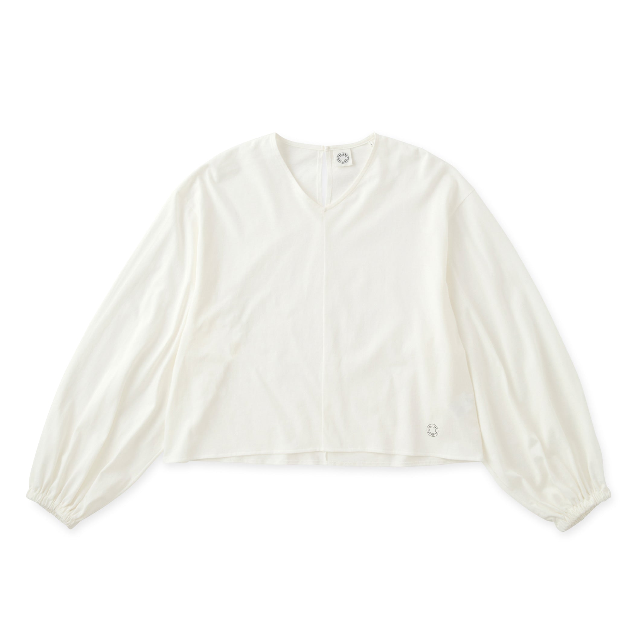 Women's Cotton V-neck Pullover