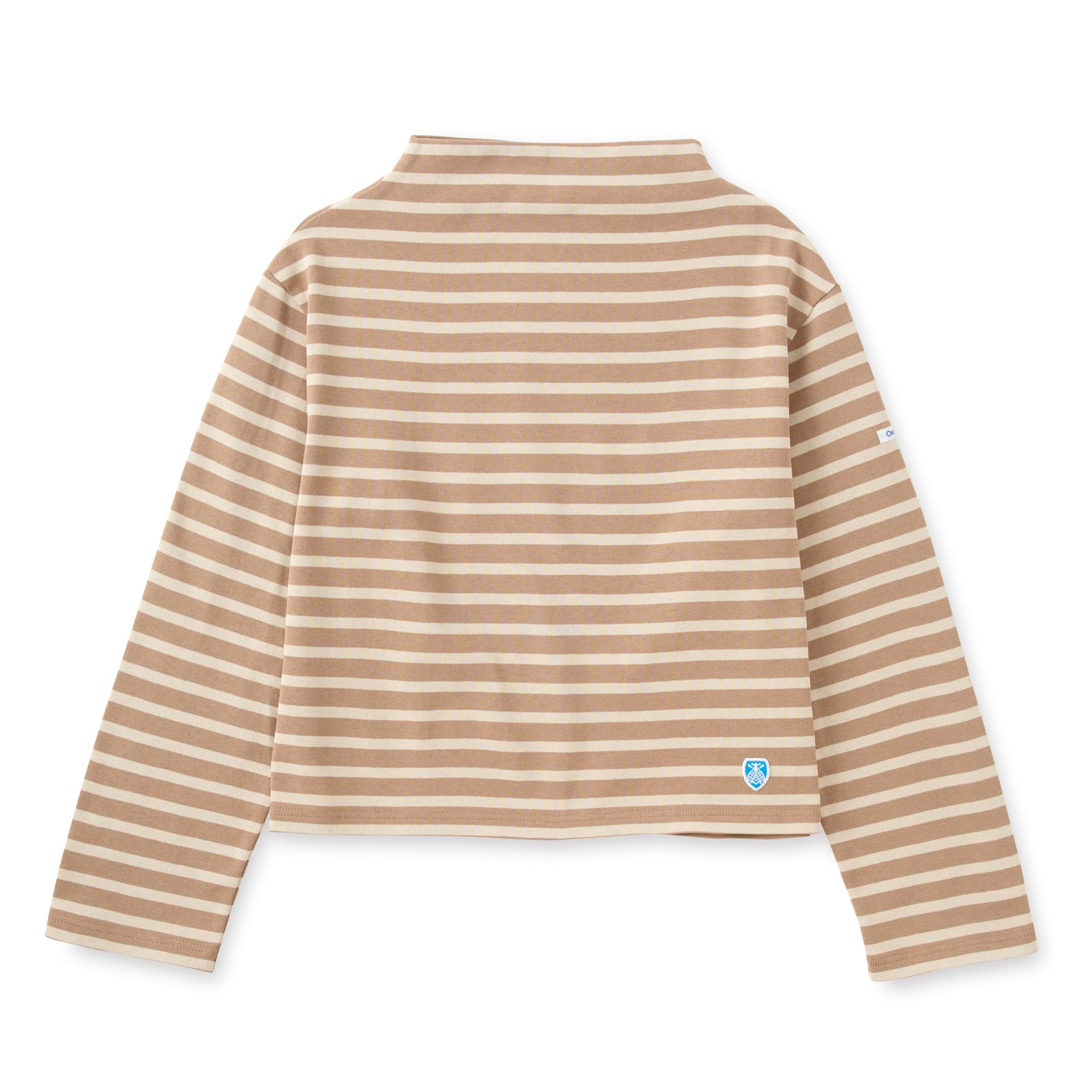 Women's Cotton Lourd Bottle Neck Basque Shirt