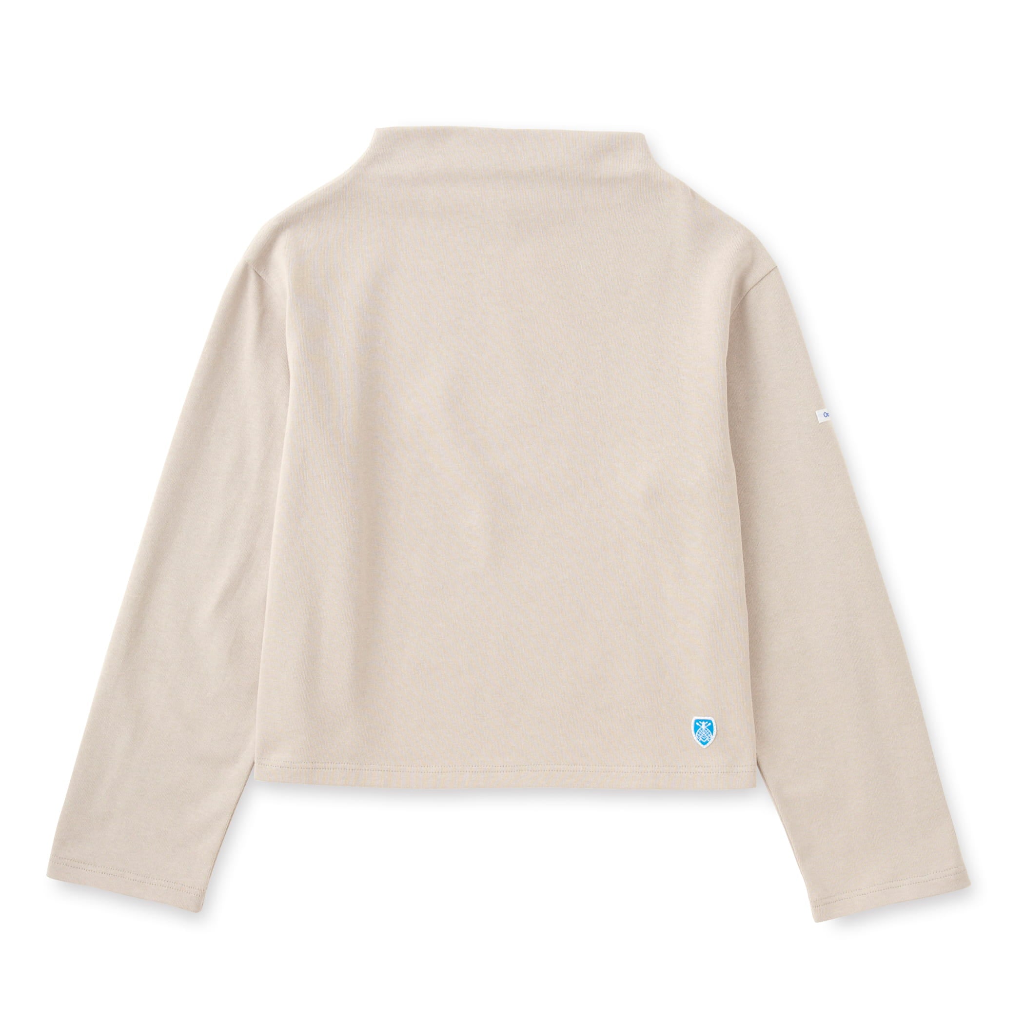 Women's Cotton Lourd Bottle Neck Basque Shirt