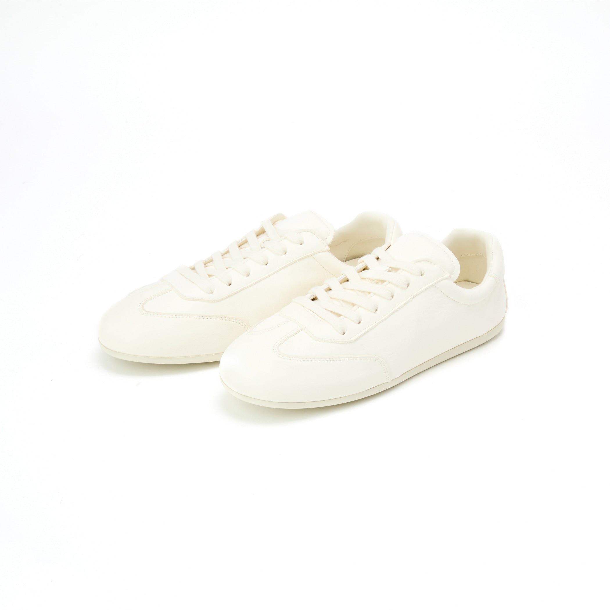 <Exclusive>Women's Leather Sneakers White