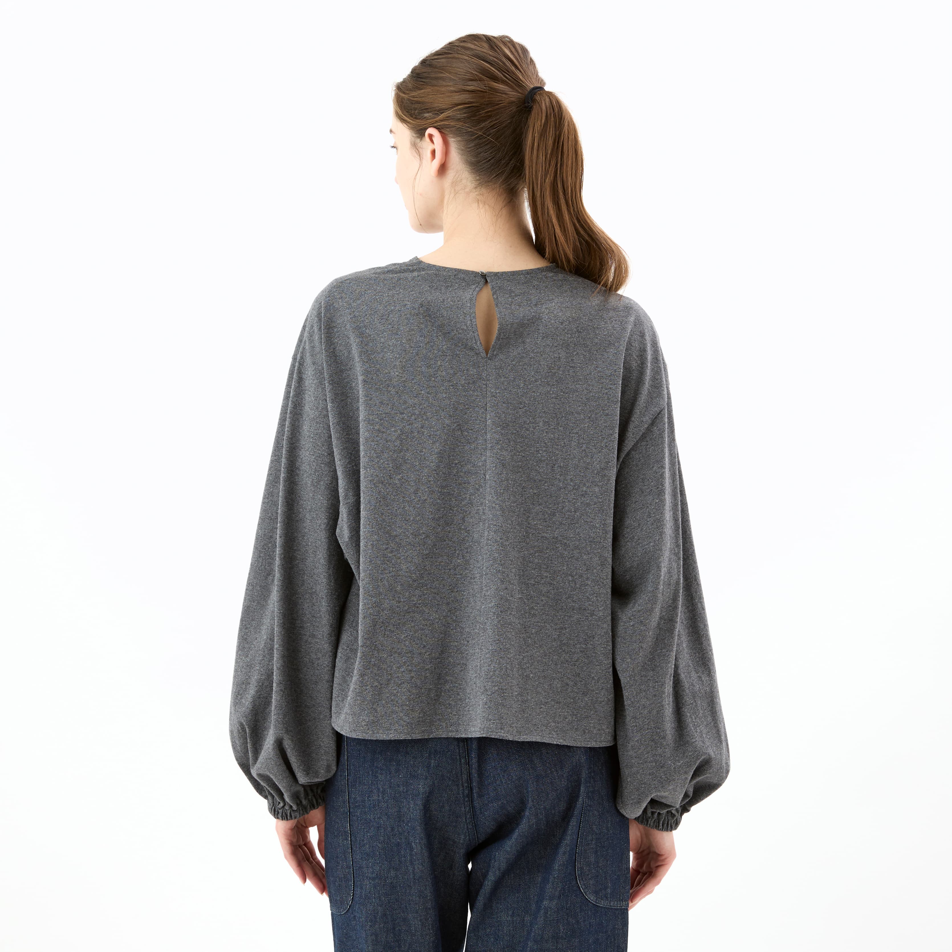 Women's Cotton V-neck Pullover
