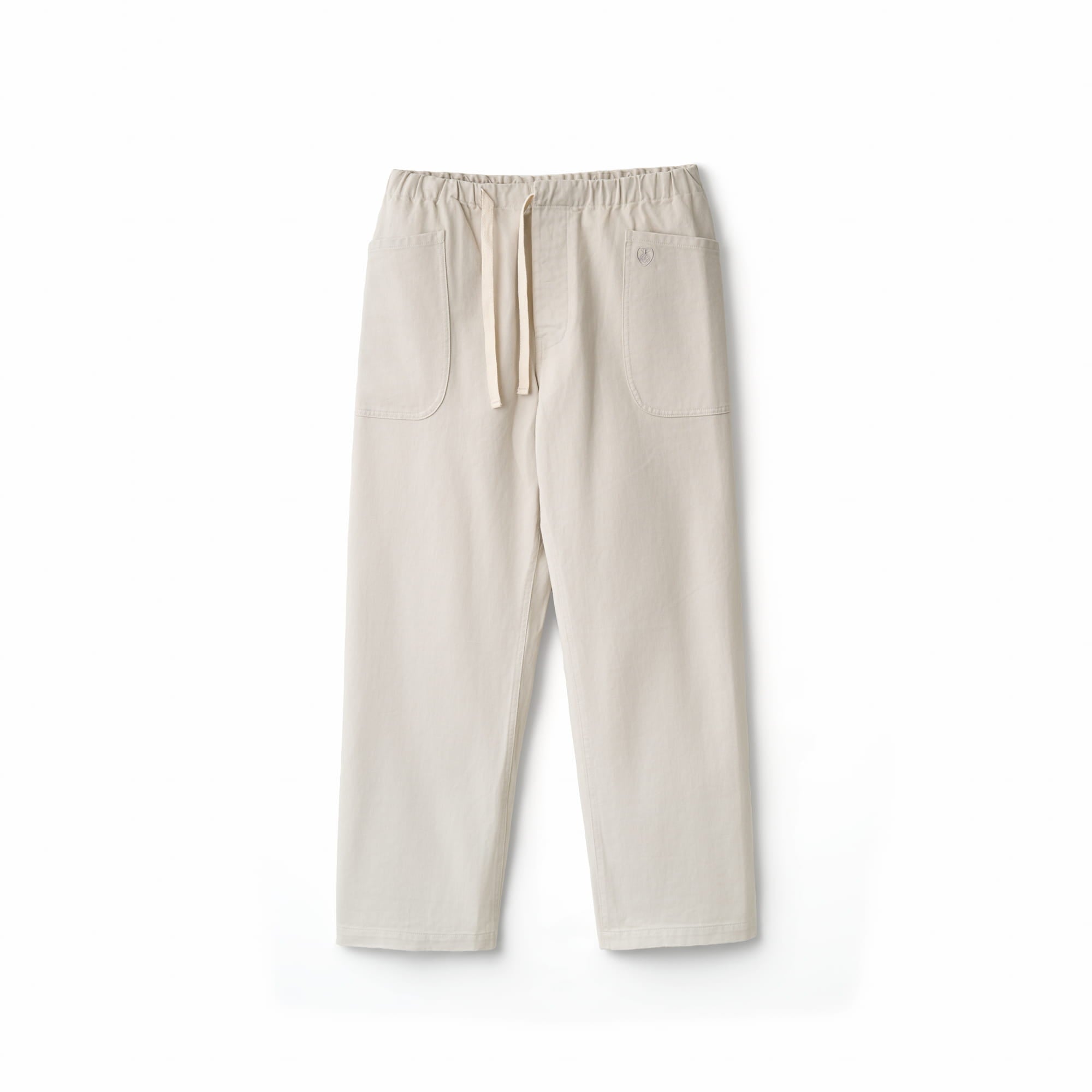 Cotton Twill Easy Pants
