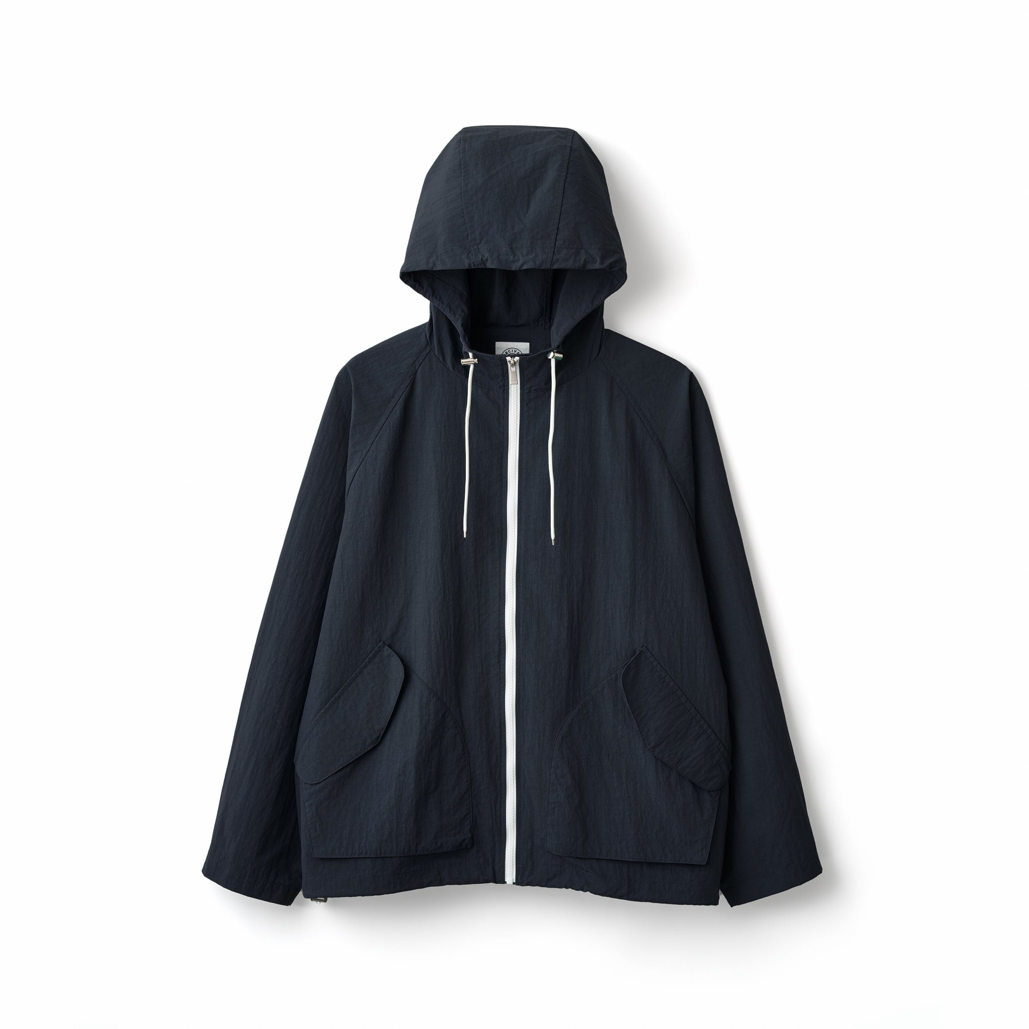 Men's Nylon Tussah Hooded Mountain Jacket