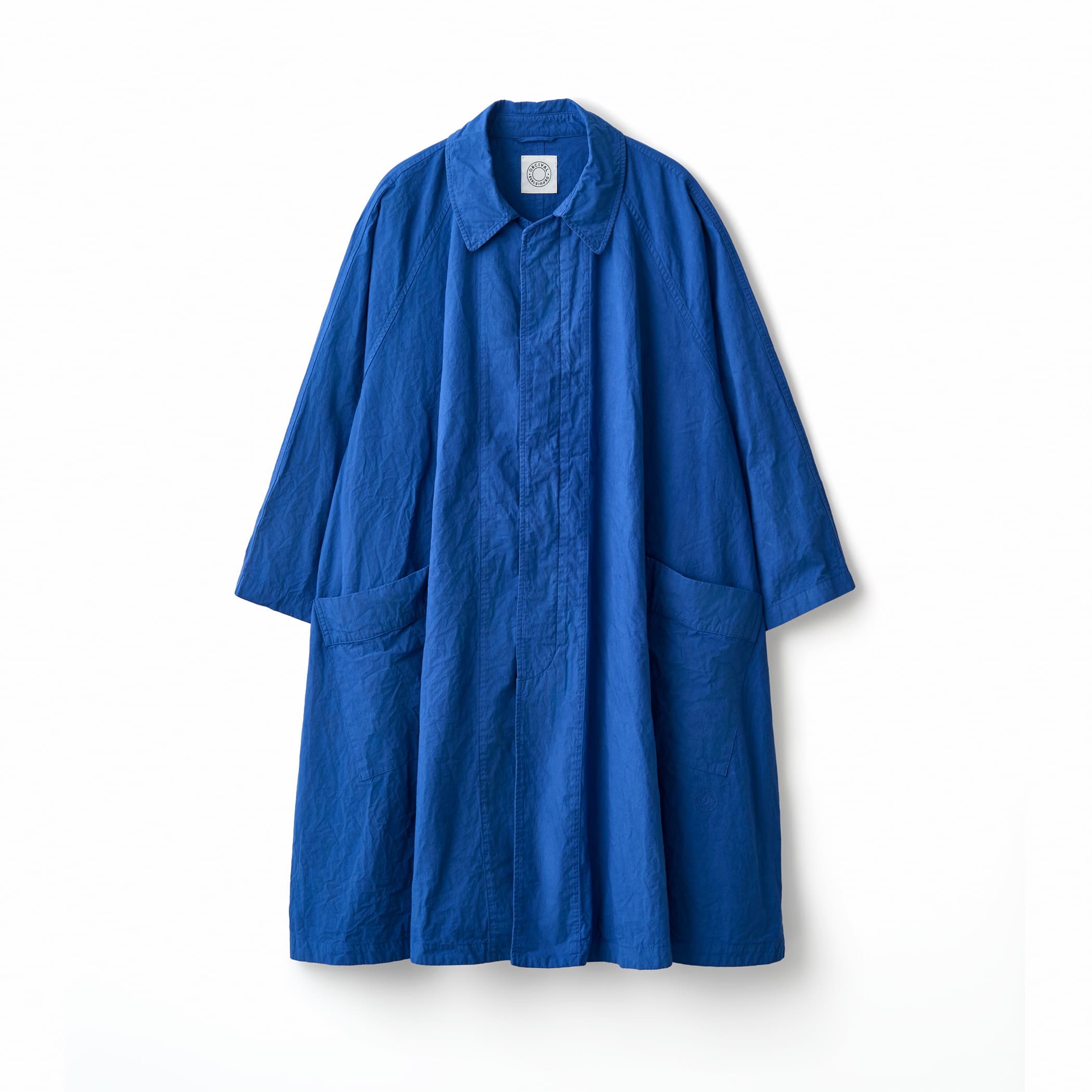 Women's Garment Dye Poplin A-line Raglan Coat