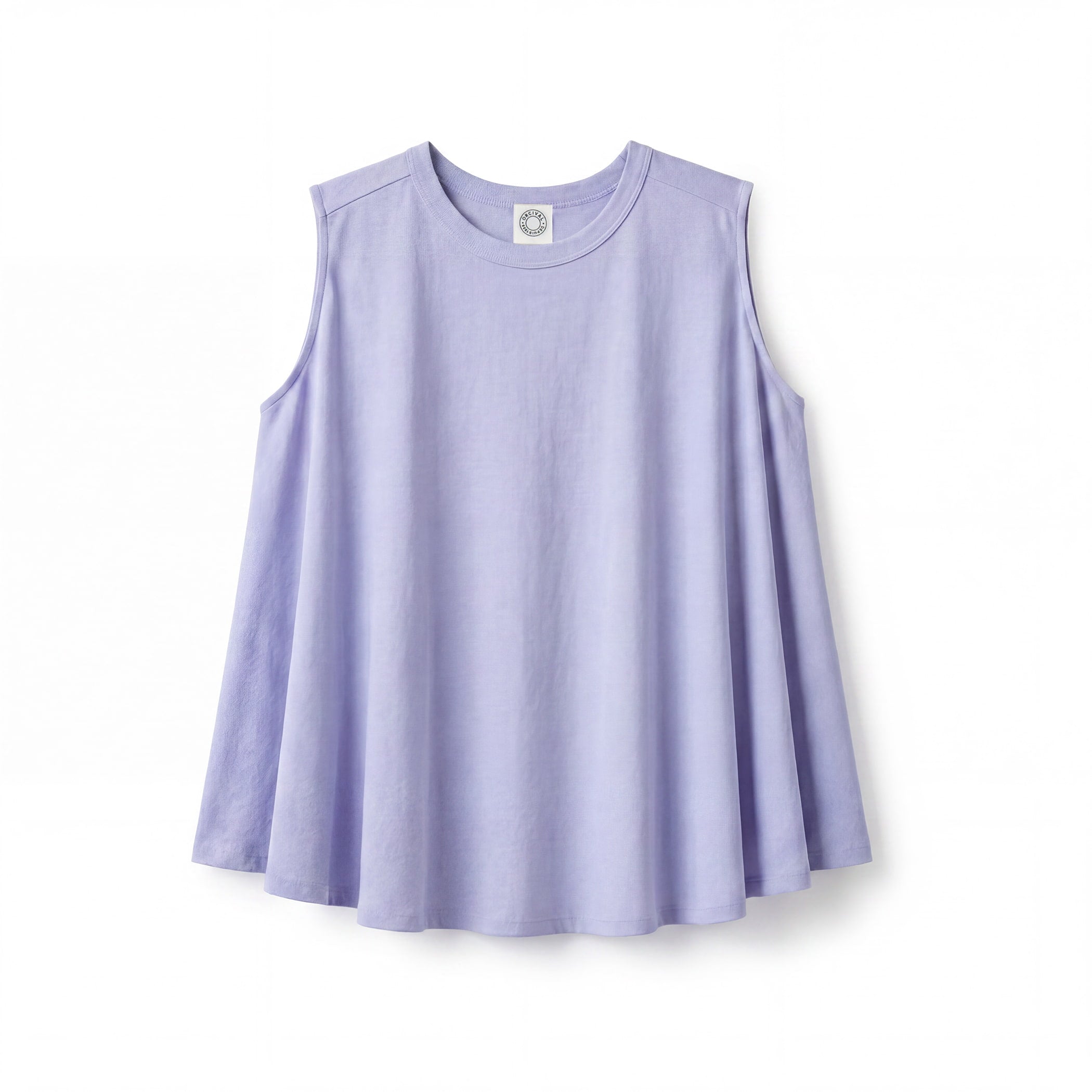 Women's Open End Jersey Sleeveless Blouse