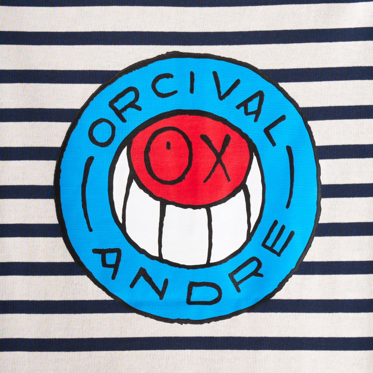 【ORCIVAL×ANDRE】 Women's Suvin Jersey Boat Neck Half Sleeve T-Shirt