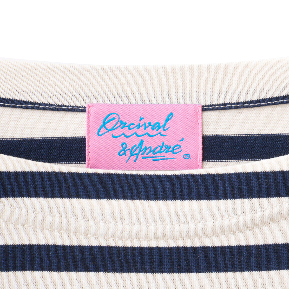 【ORCIVAL×ANDRE】 Women's Suvin Jersey Boat Neck Half Sleeve T-Shirt