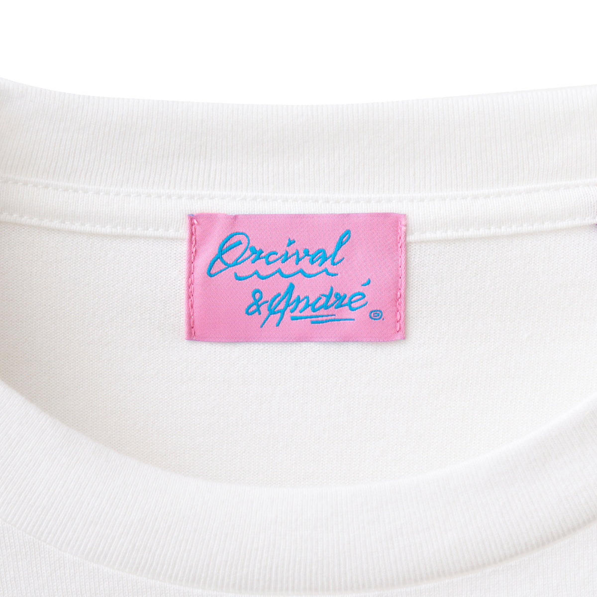 【ORCIVAL×ANDRE】 Short Sleeve Crew Neck T-shirt