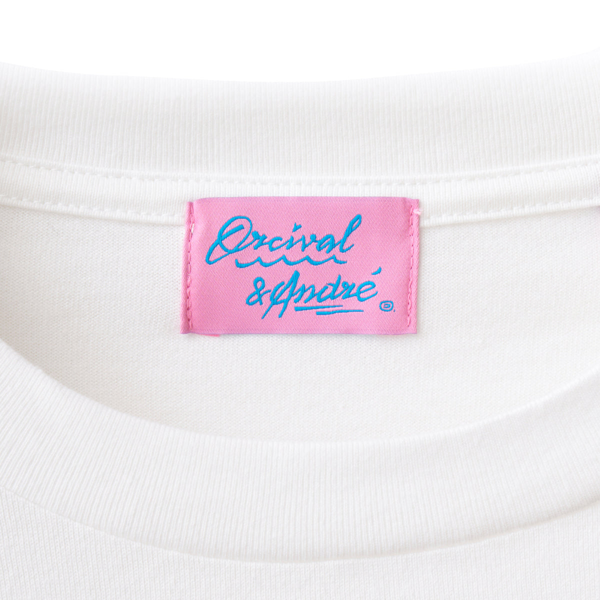 【ORCIVAL×ANDRE】 Short Sleeve Crew Neck T-shirt
