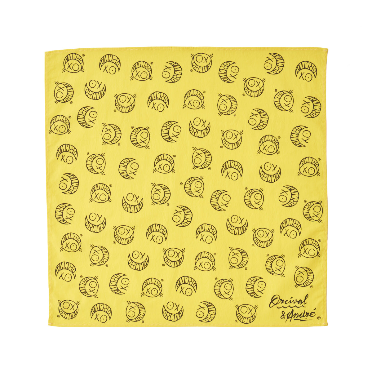 【ORCIVAL×ANDRE】 Print Handkerchief