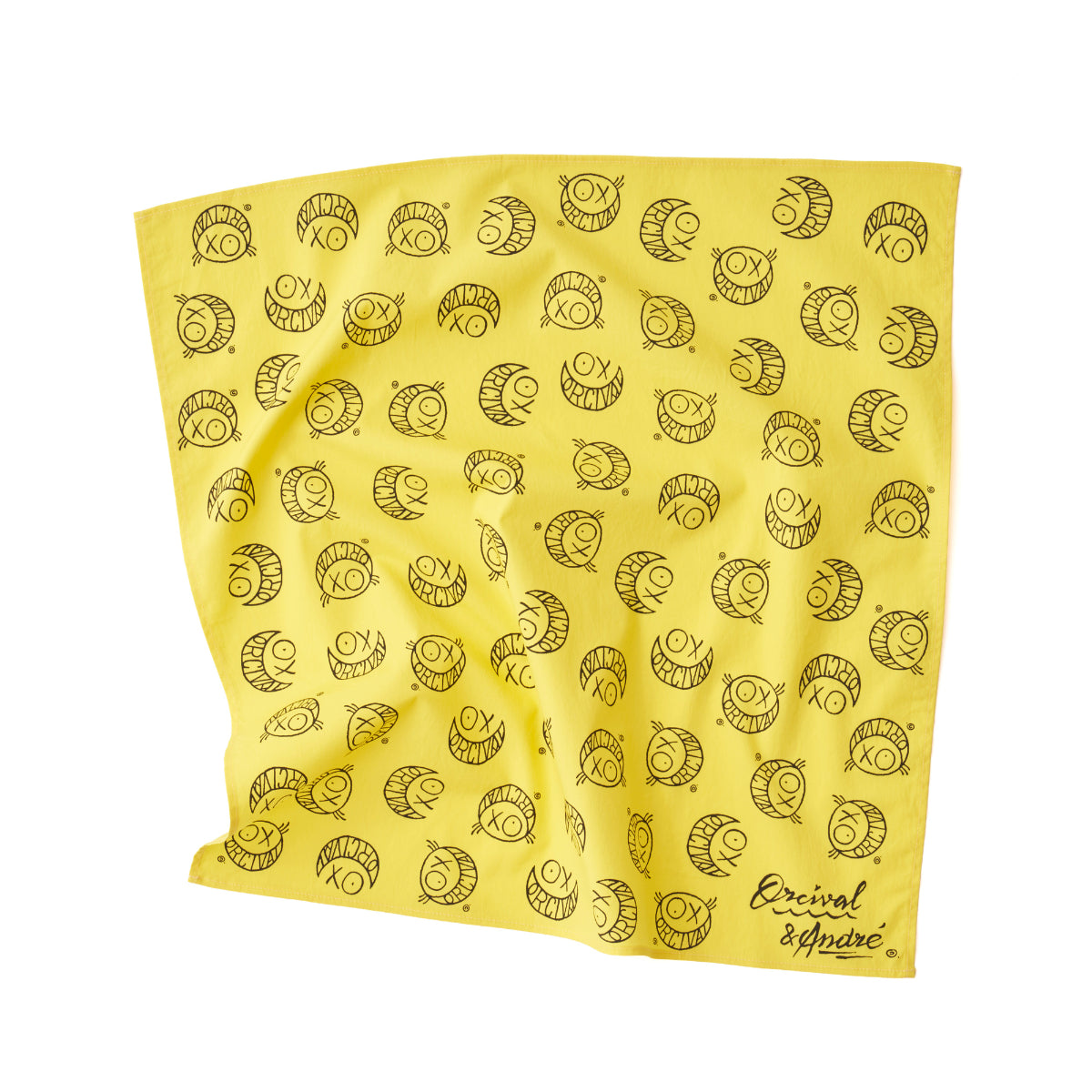 【ORCIVAL×ANDRE】 Print Handkerchief