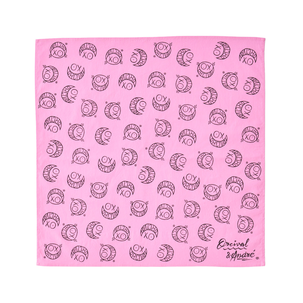 【ORCIVAL×ANDRE】 Print Handkerchief