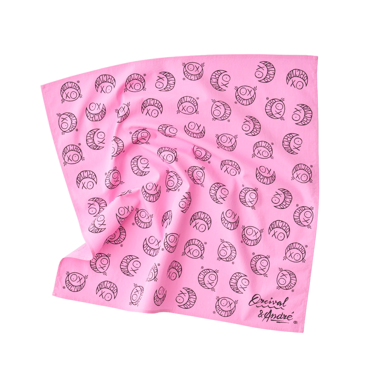【ORCIVAL×ANDRE】 Print Handkerchief