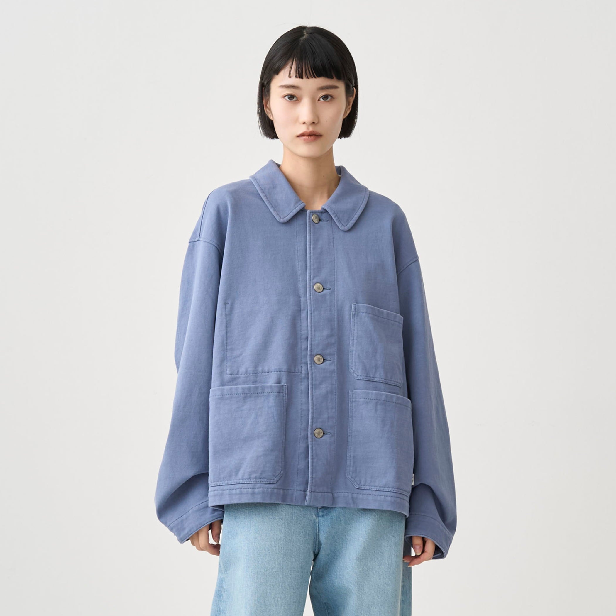 Paralleled Jersey French Coverall