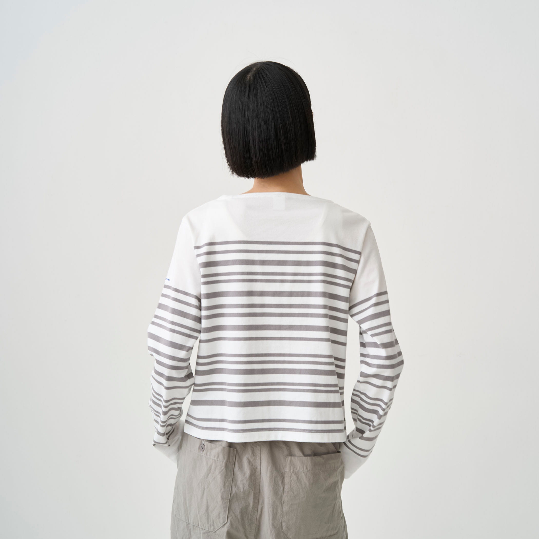 Women's Cotton Jersey Boat Neck Short Pullover