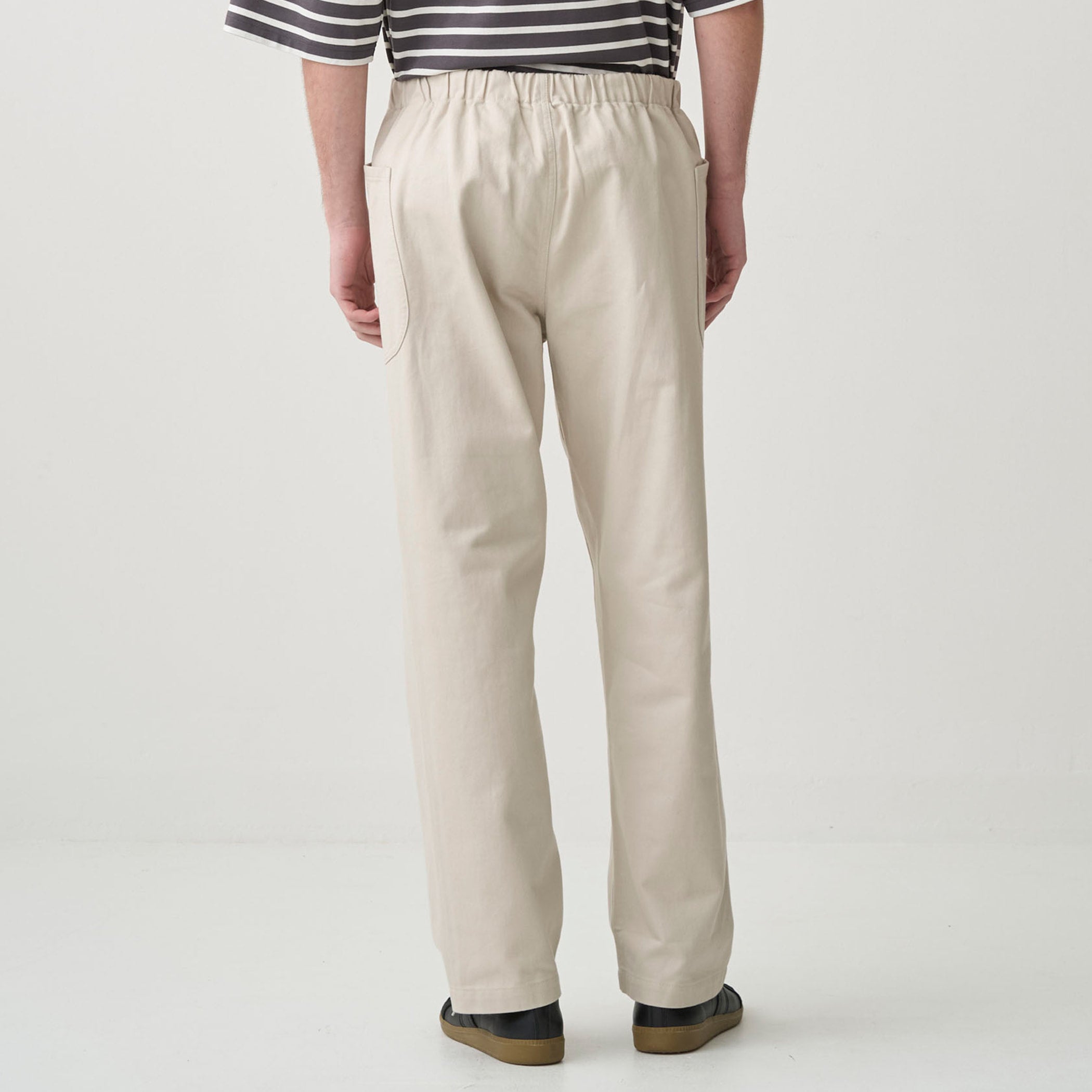 Cotton Twill Easy Pants