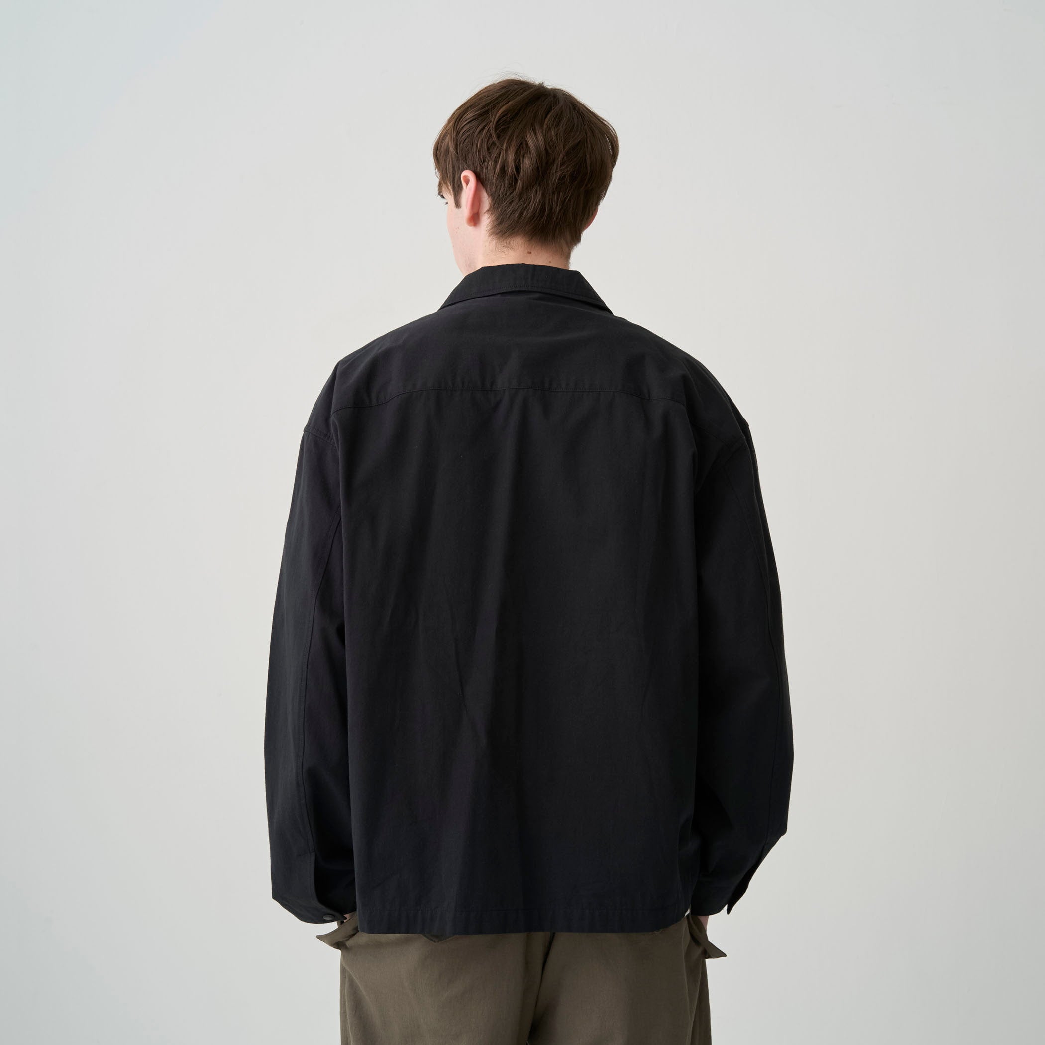 Men's Vintage Twill Patch Pocket Right Jacket