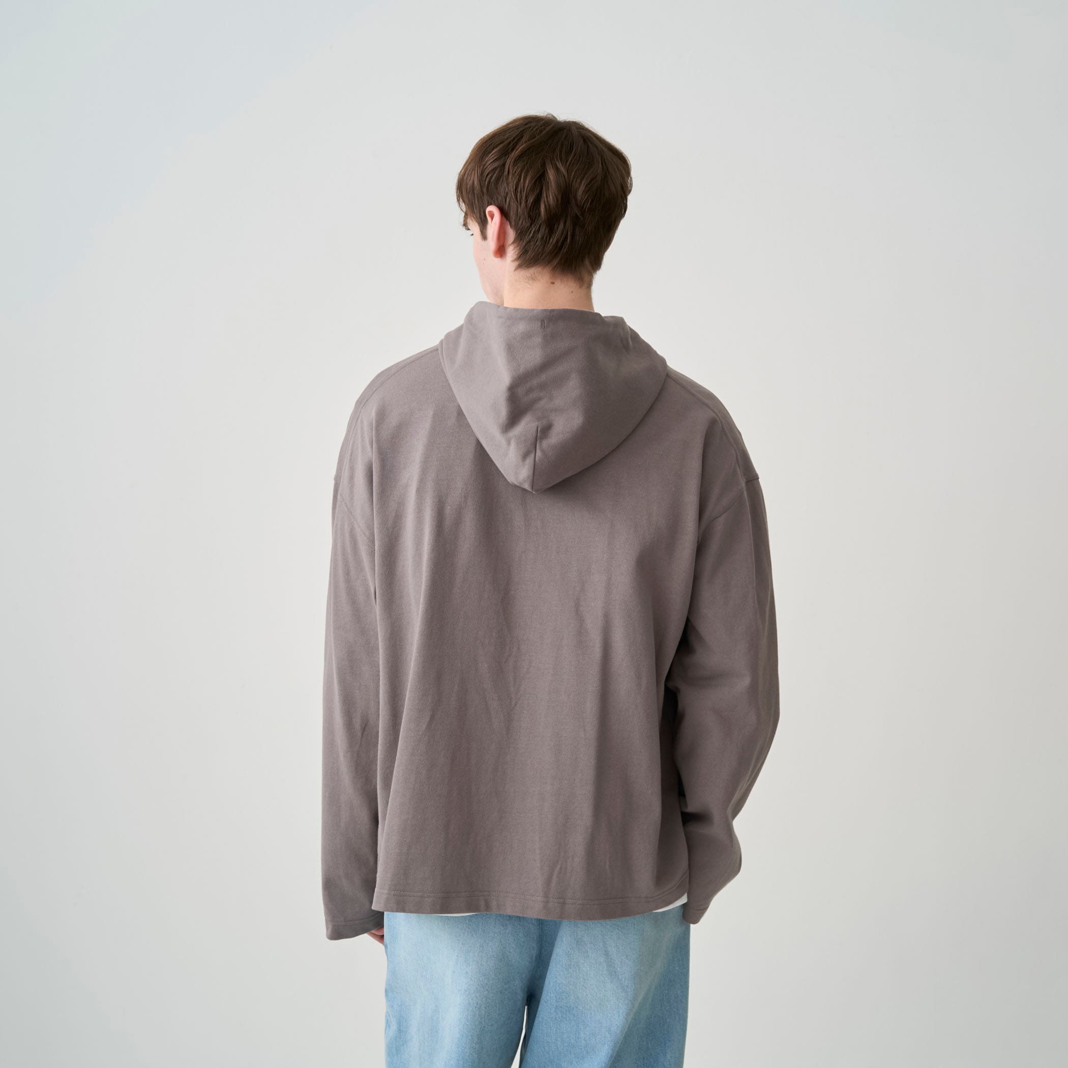 Cotton Zip Up Hood Jacket