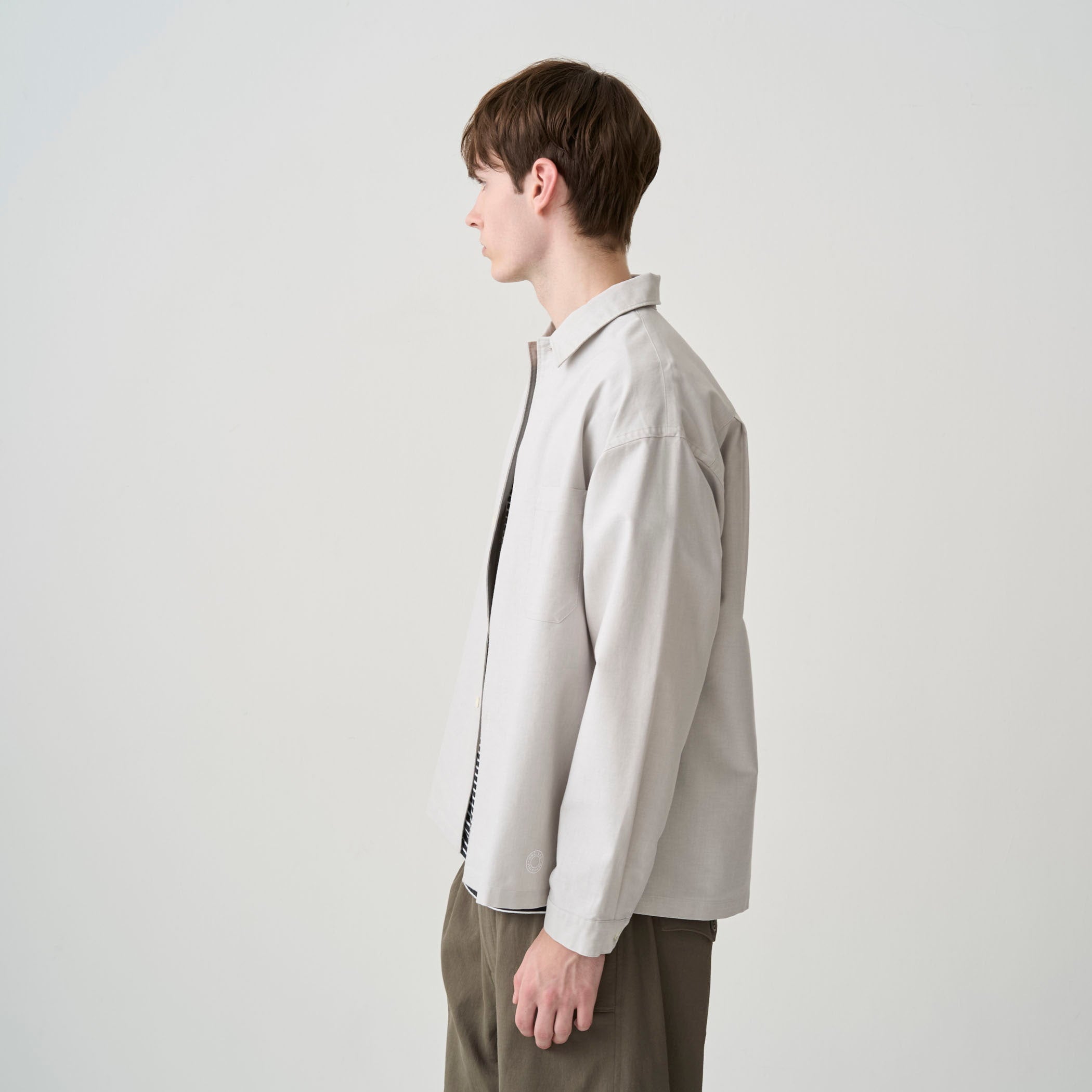 Men's Classic Oxford Regular Collar Outer Shirt