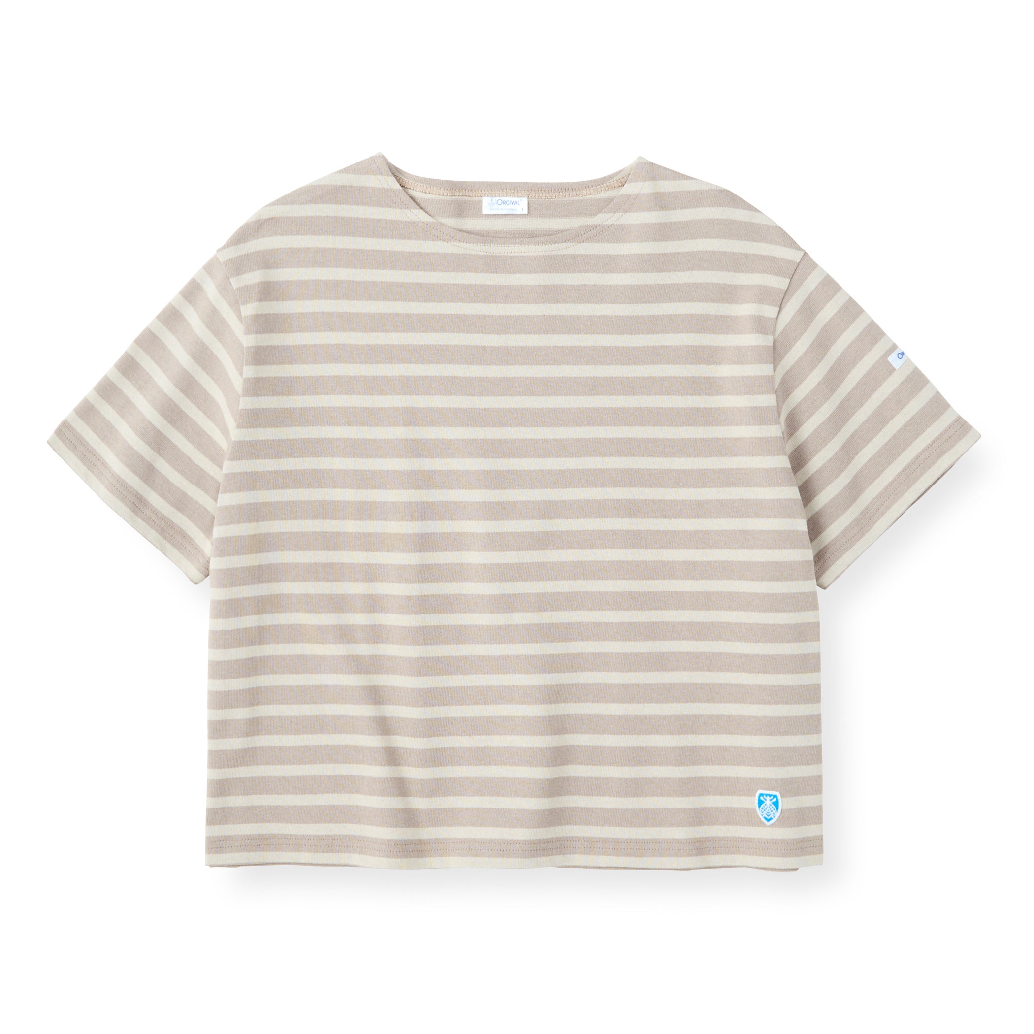 Women's Cotton Lourd Crew Neck Basque Shirt