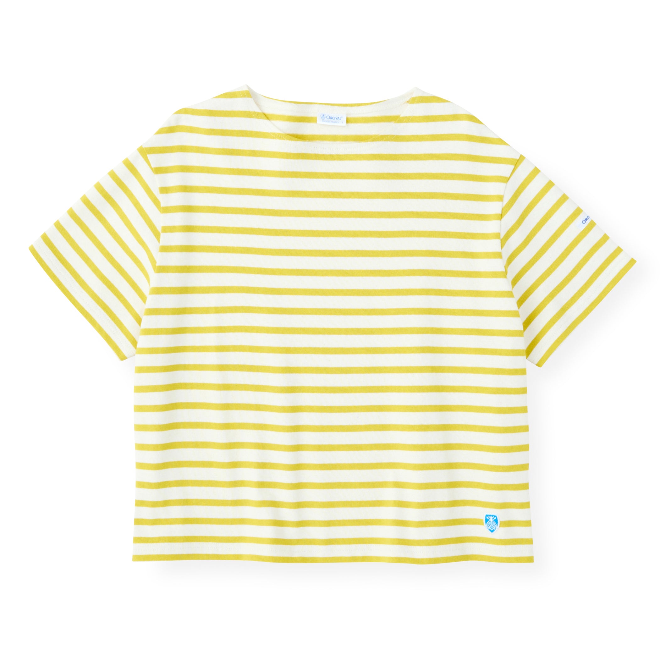 Women's Cotton Lourd Crew Neck Basque Shirt