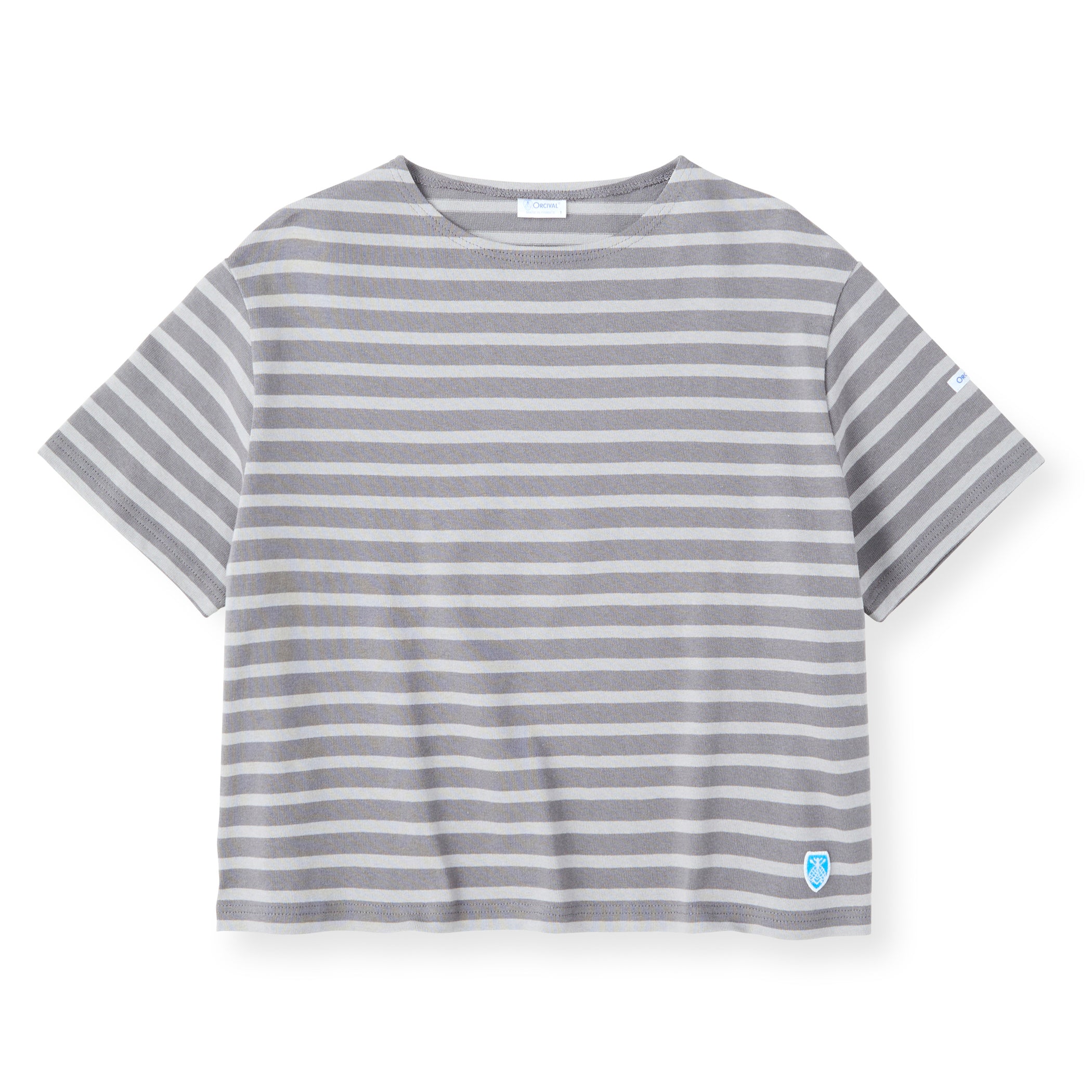 Women's Cotton Lourd Crew Neck Basque Shirt