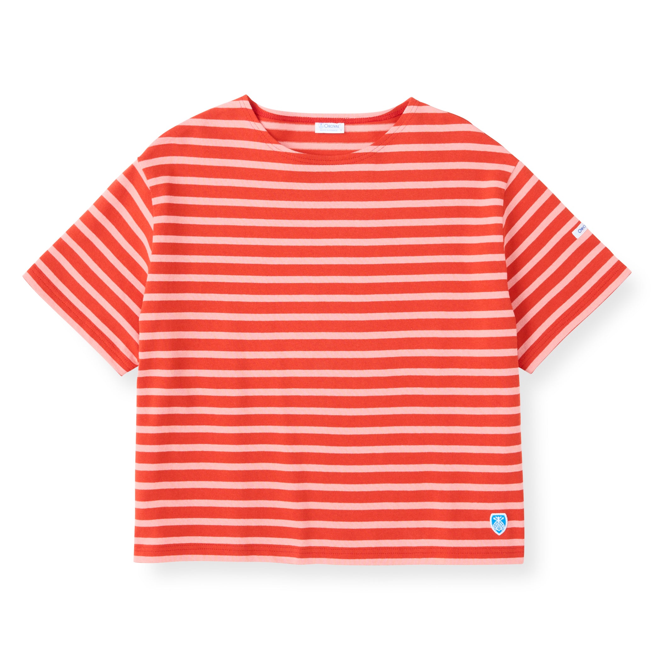 Women's Cotton Lourd Crew Neck Basque Shirt