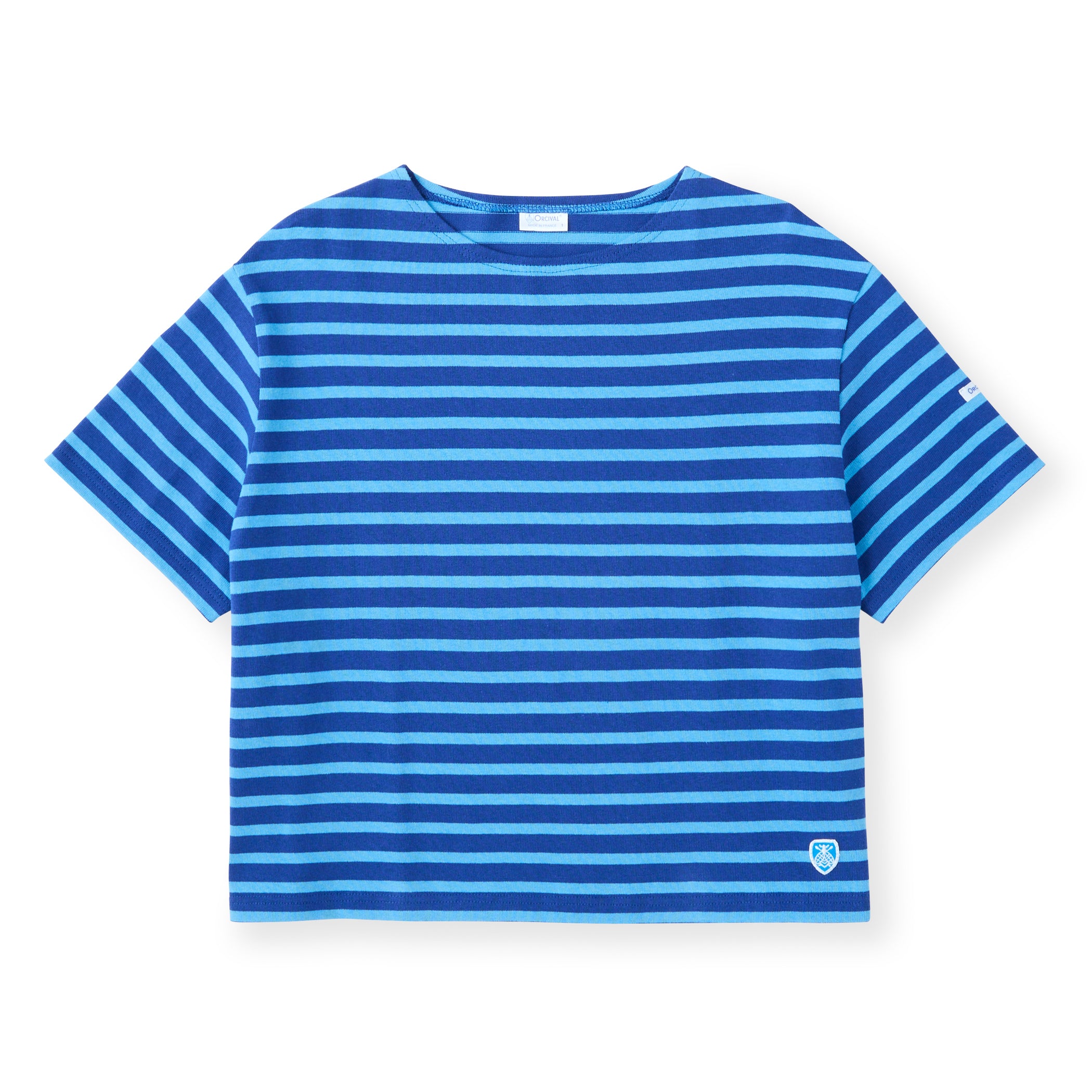 Women's Cotton Lourd Crew Neck Basque Shirt