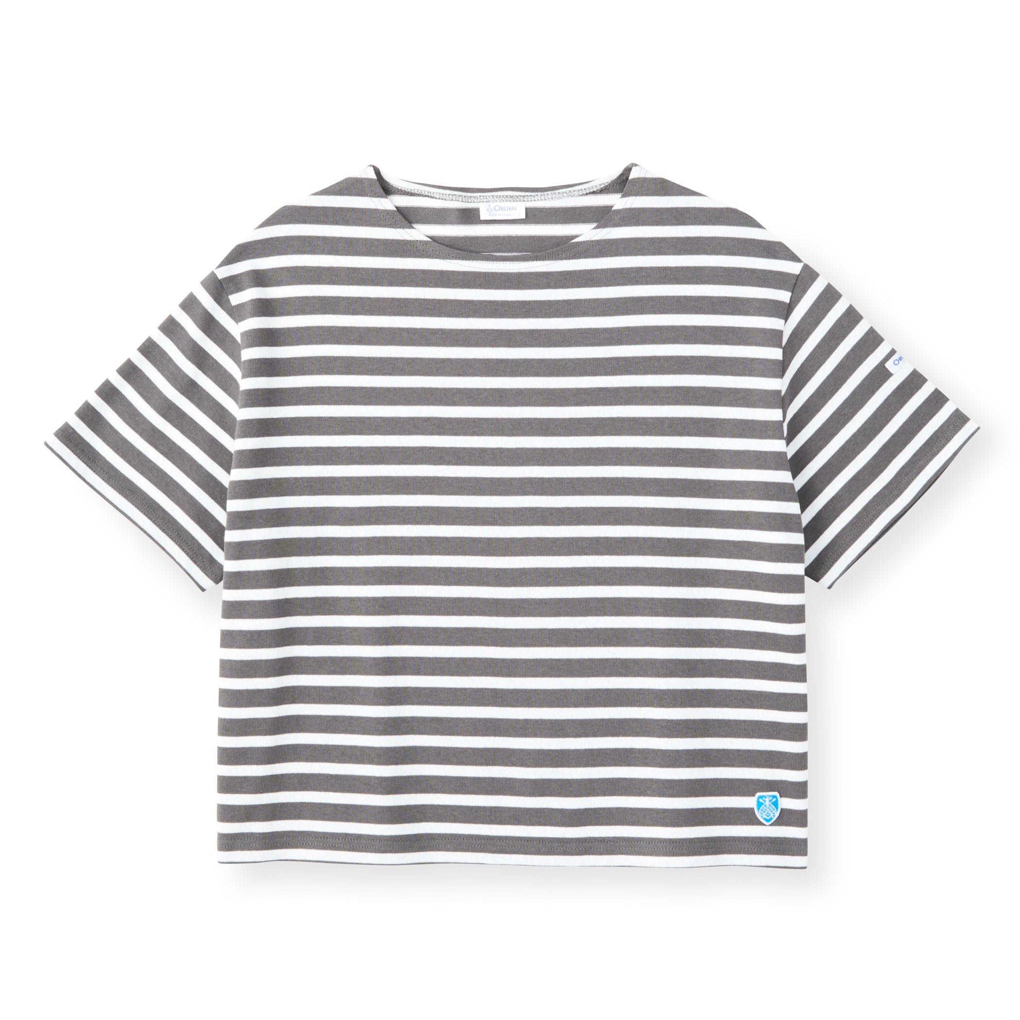 Women's Cotton Lourd Crew Neck Basque Shirt