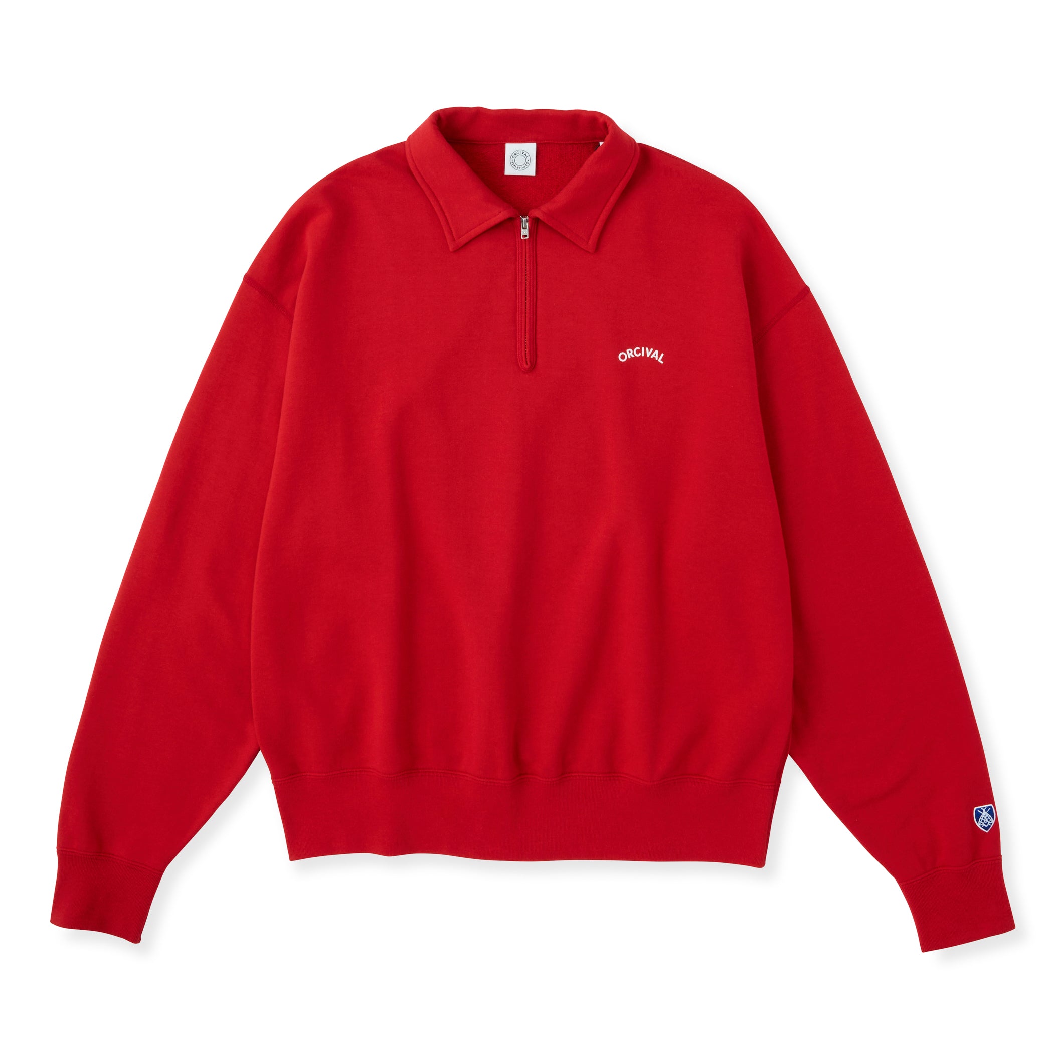 Men's Light French Terry Half Zip Sweat