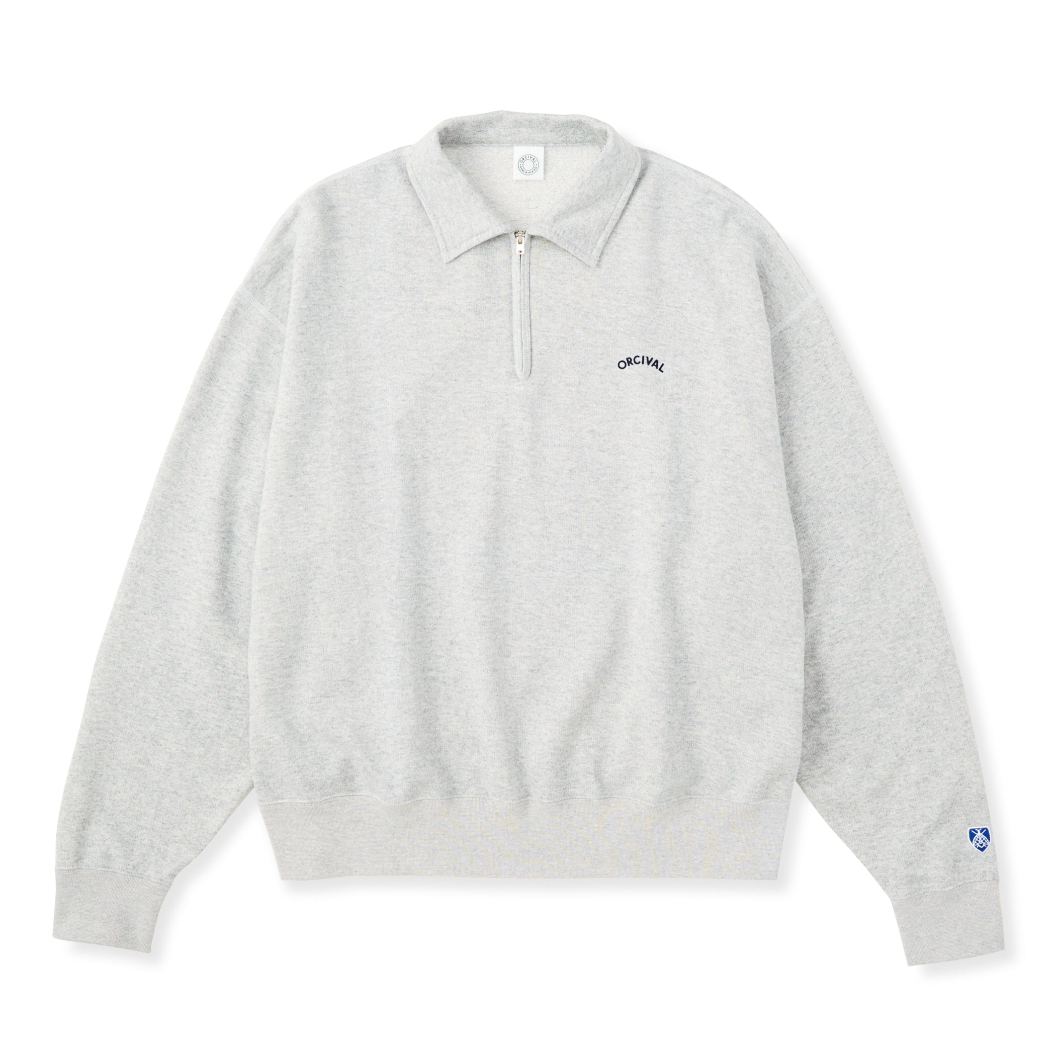 Men's Light French Terry Half Zip Sweat