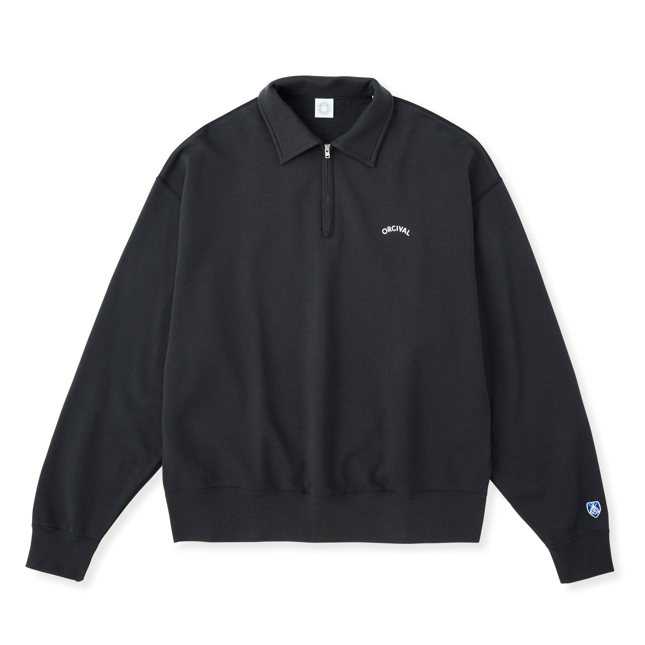 Men's Light French Terry Half Zip Sweat