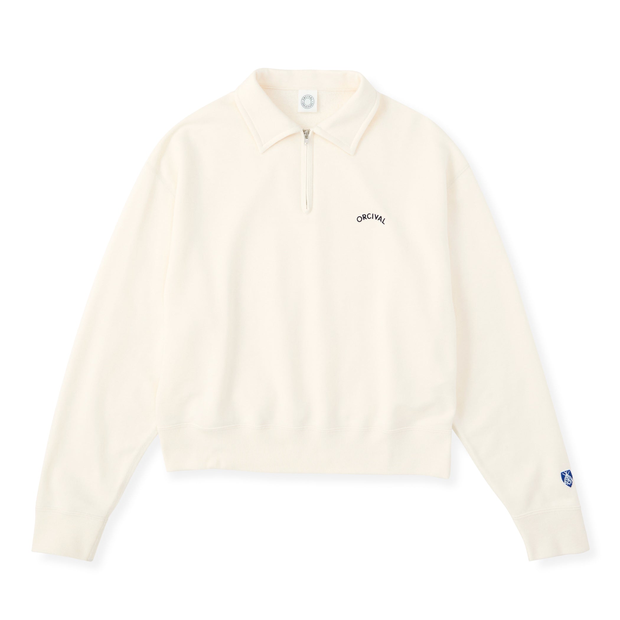 Women's Light French Terry Half Zip Sweat