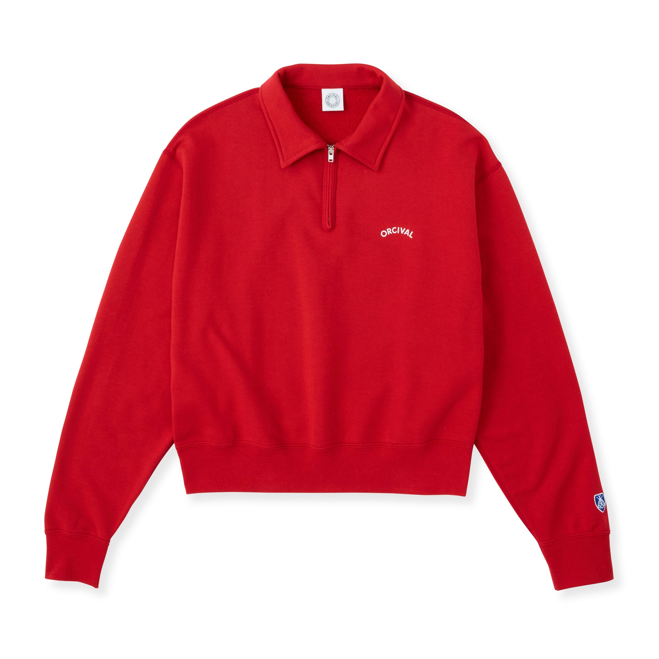 Women's Light French Terry Half Zip Sweat
