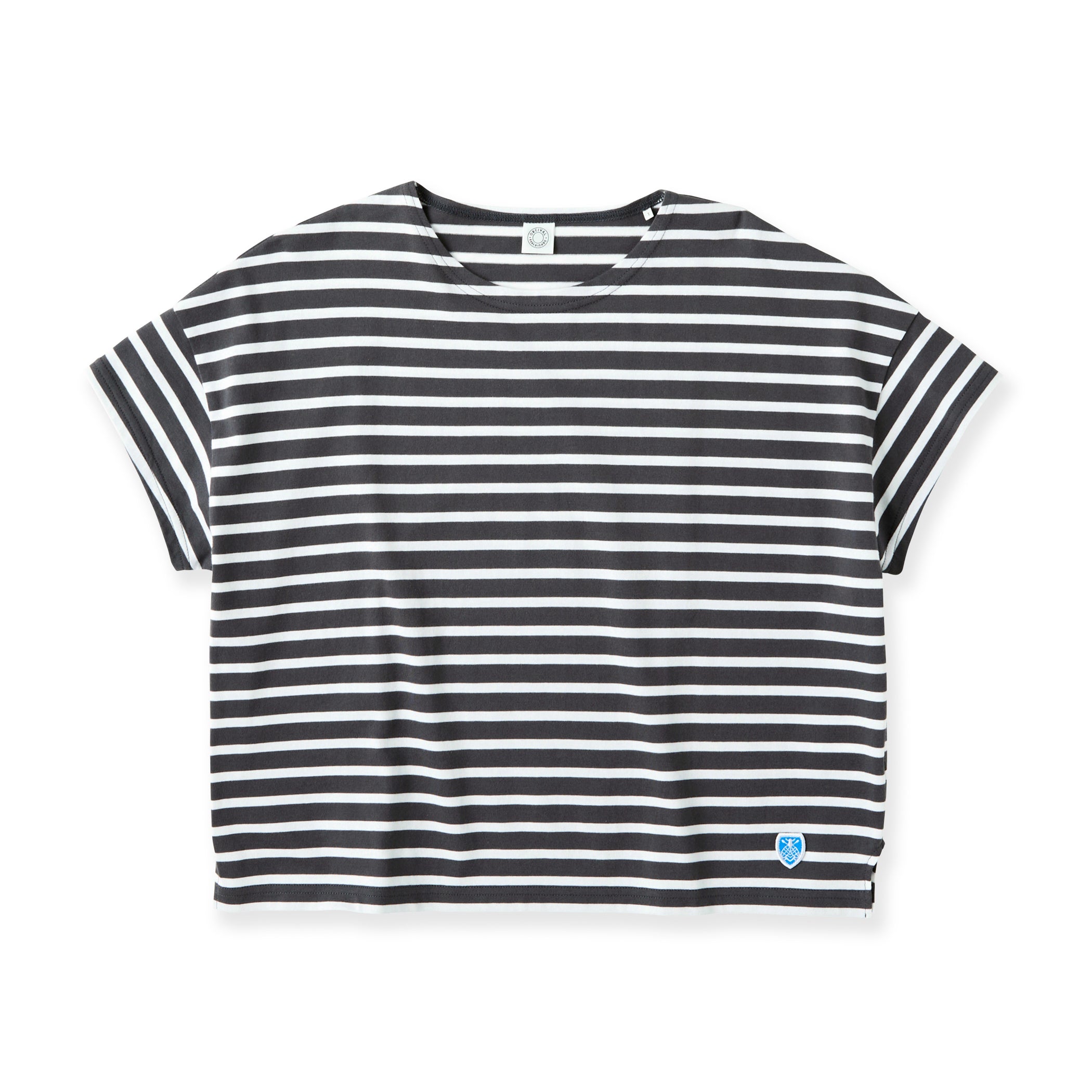 Women's Cotton Jersey Crew Neck Short Sleeve Pullover