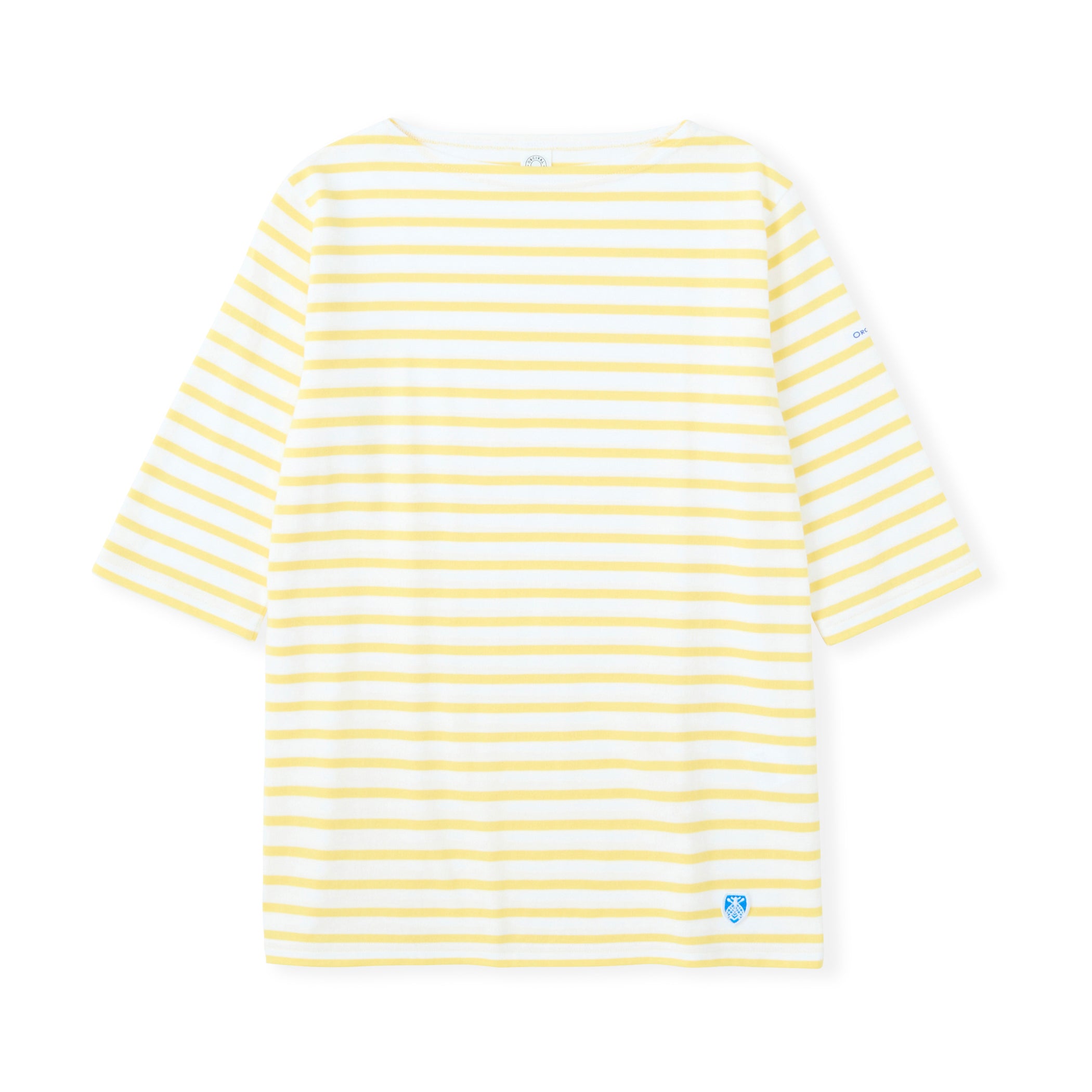 Women's Cotton Jersey Boat Neck Half Sleeve Pullover