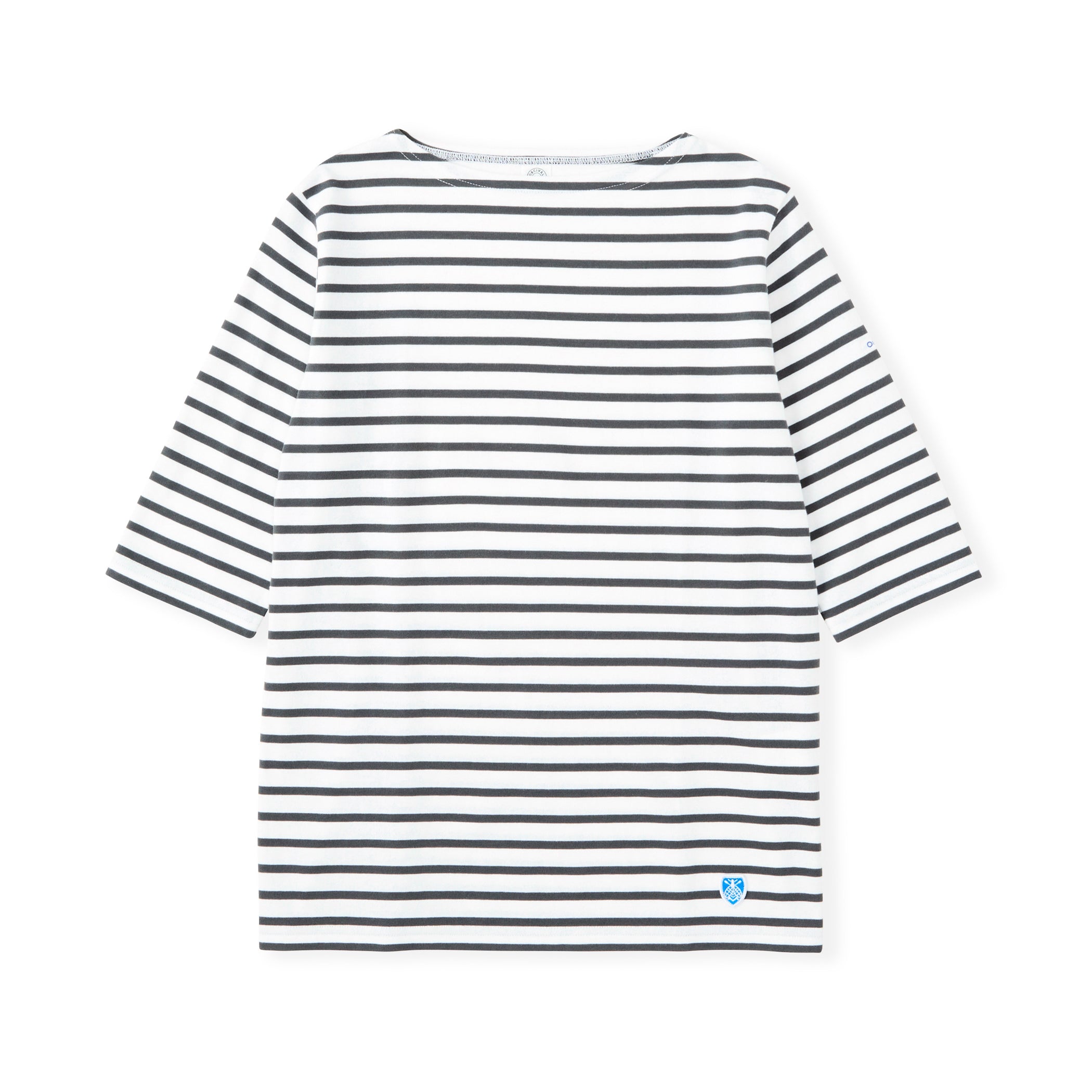 Women's Cotton Jersey Boat Neck Half Sleeve Pullover