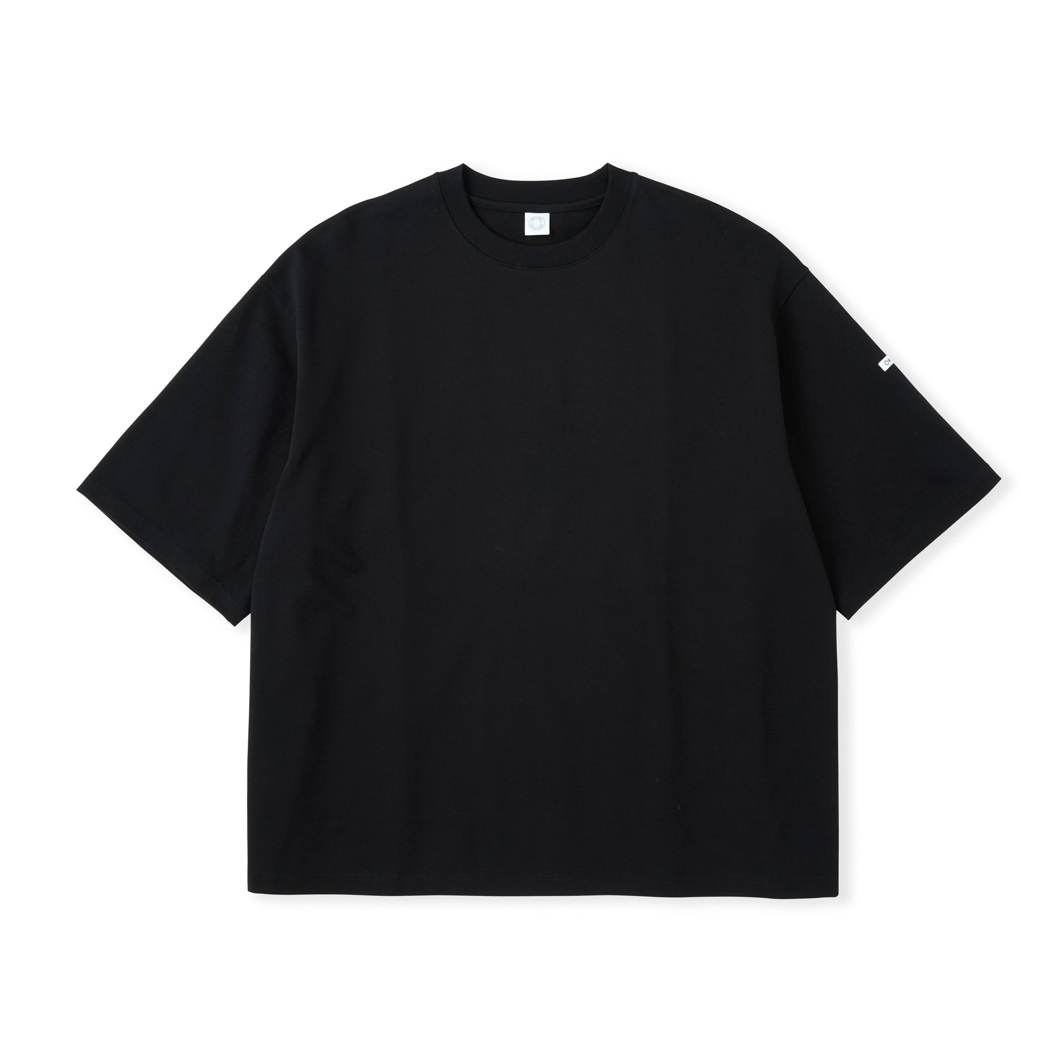 Men's Mercerized Jersey Wide Crew Neck Pullover