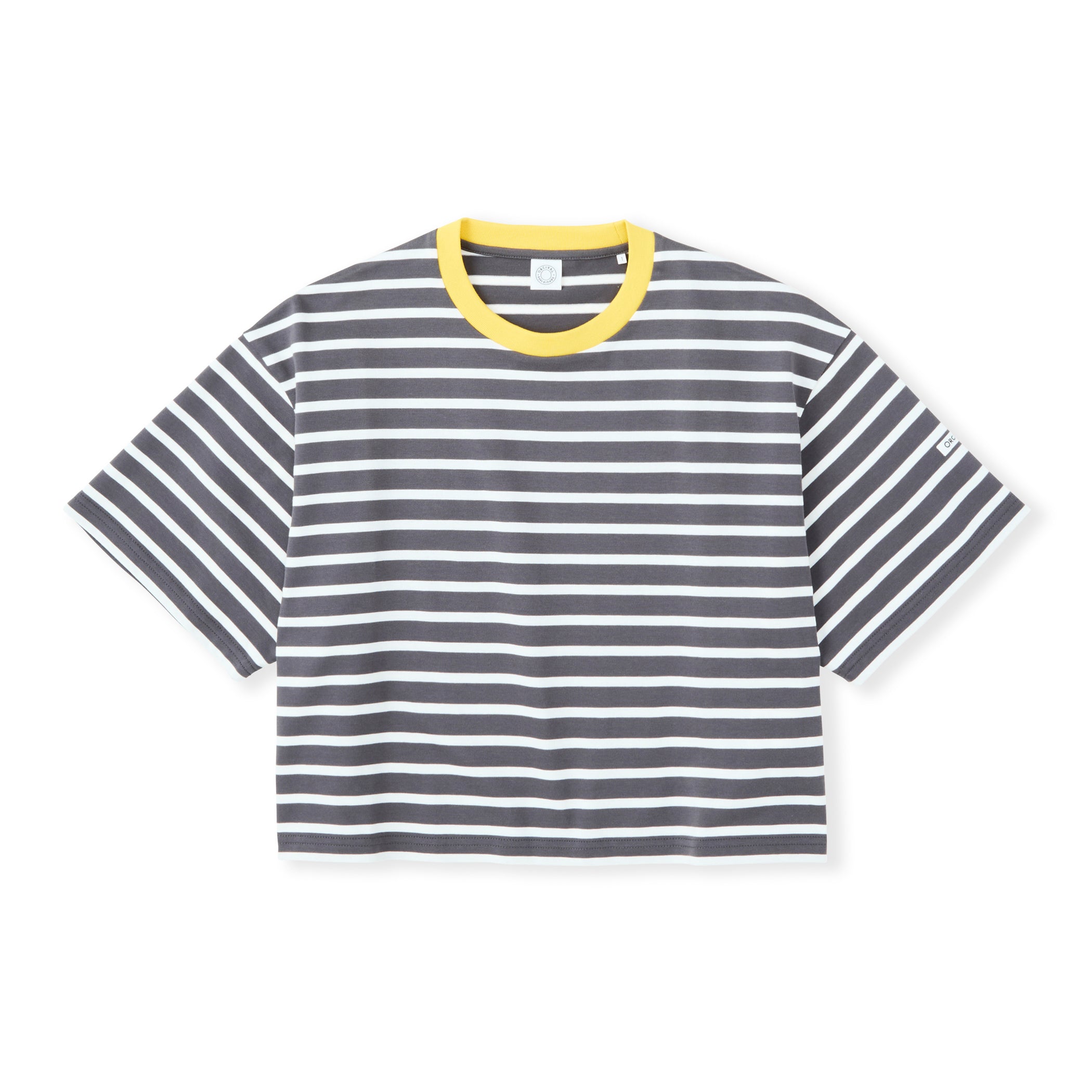 Women's Mercerized Jersey Wide Crew Neck Pullover