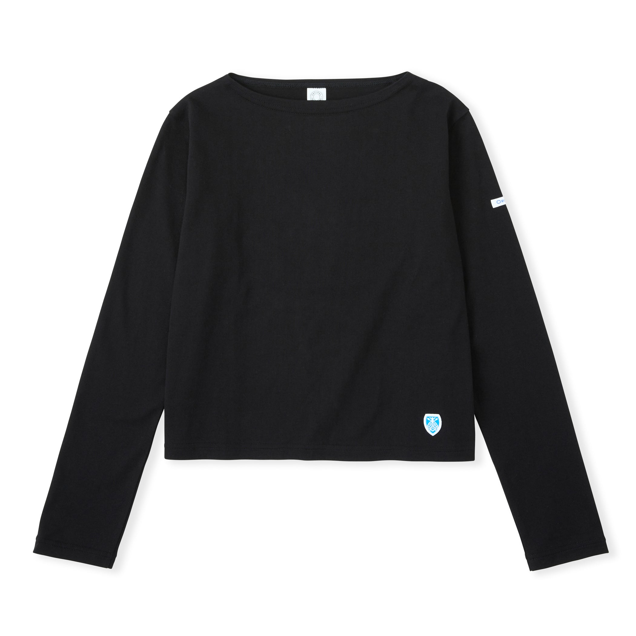 Women's Cotton Jersey Boat Neck Short Pullover