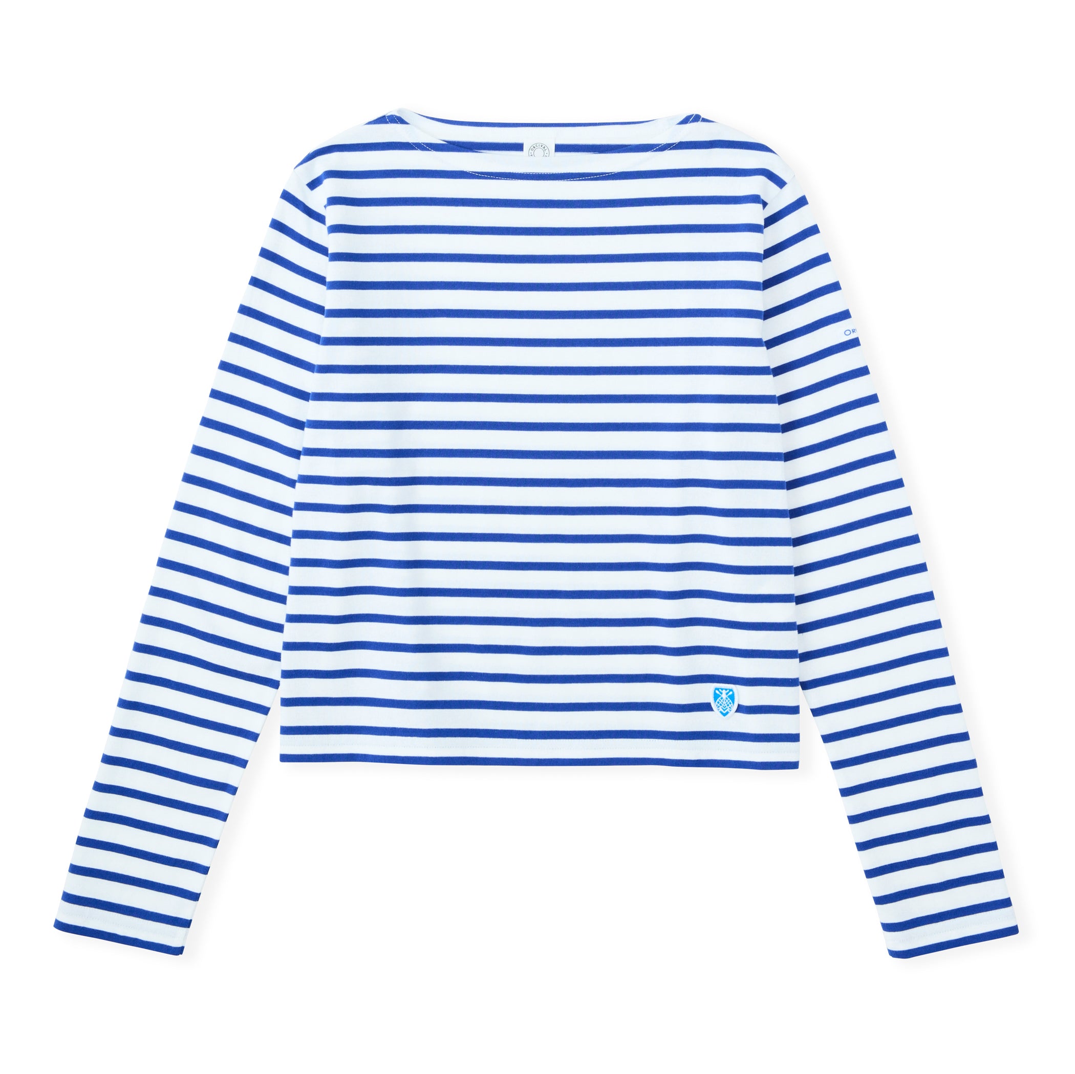 Women's Cotton Jersey Boat Neck Short Pullover