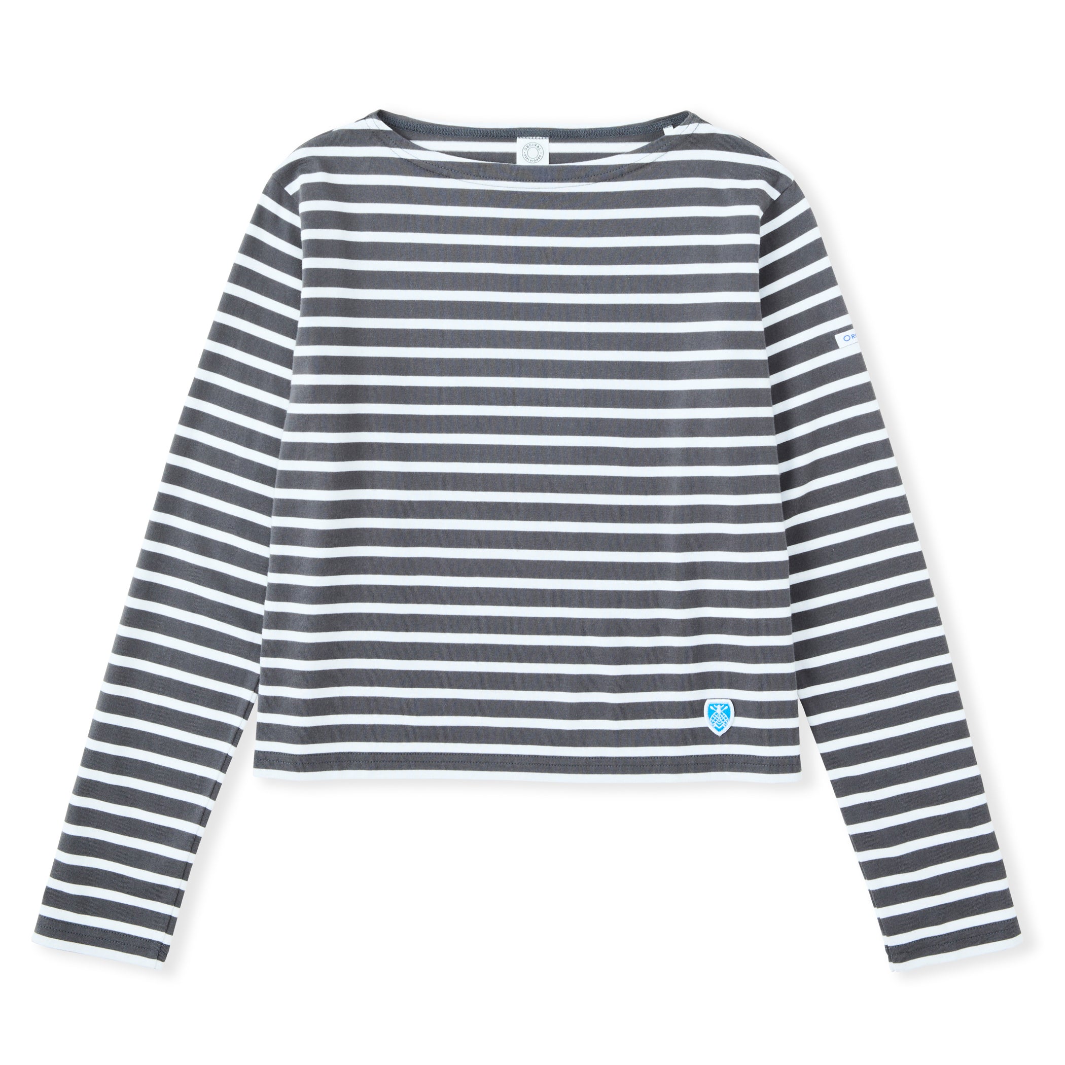Women's Cotton Jersey Boat Neck Short Pullover
